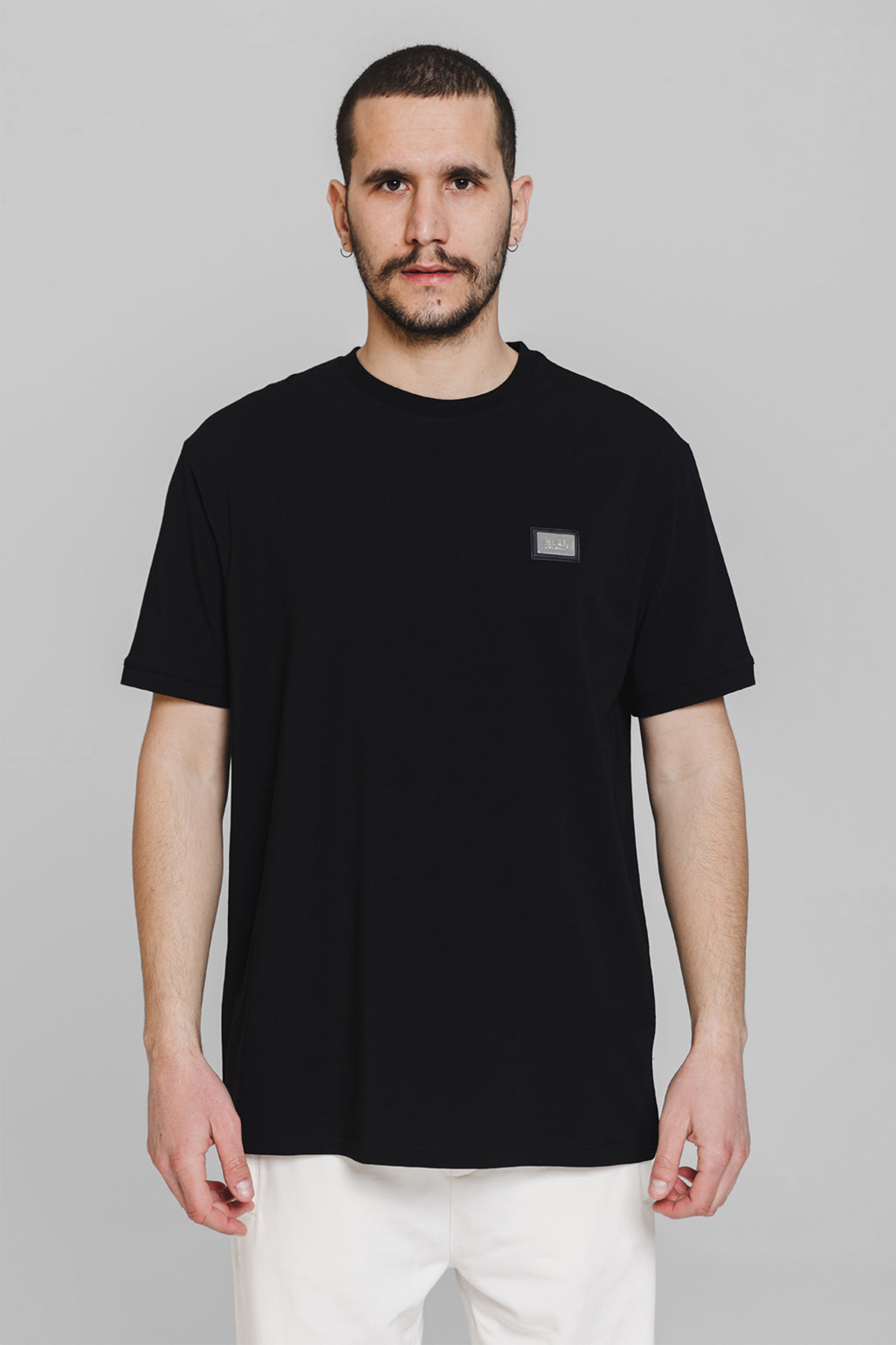 Мужская черная футболка Karl Lagerfeld 521221.755022;990