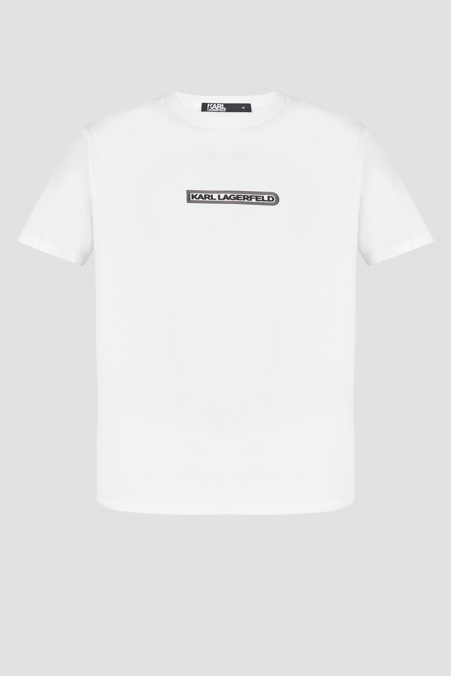 Мужская белая футболка Karl Lagerfeld 543221.755085;10