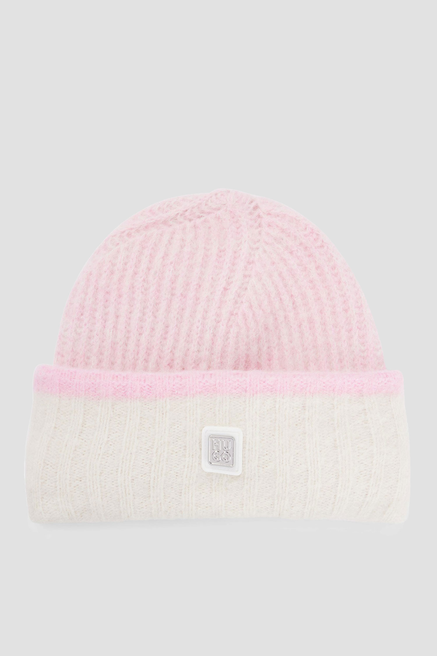 Женская розовая шапка HUGO 50500982;689