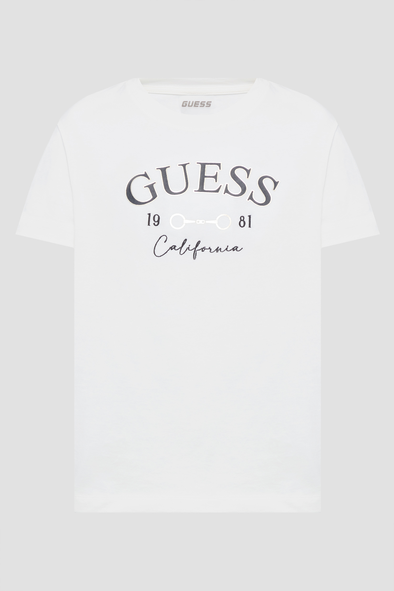 Жіноча біла футболка Guess V6RI02.J1314;G011
