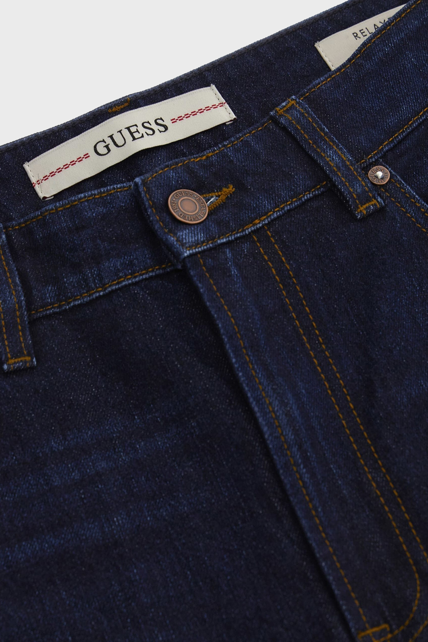 Мужские темно-синие джинсы Guess M3BA14.D4Z82;CVEM