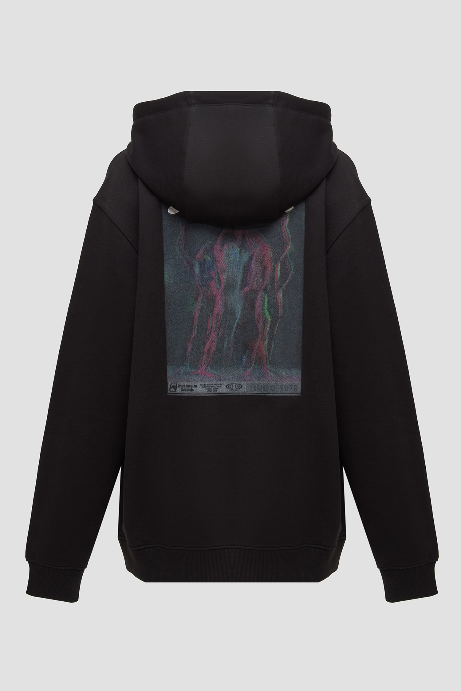 Жіноче чорне худі HUGO 50539141;002