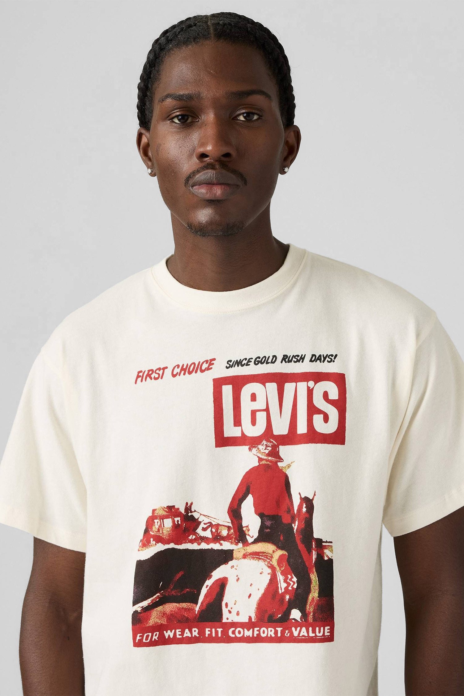 Чоловіча біла футболка Levi’s® 87373;0228