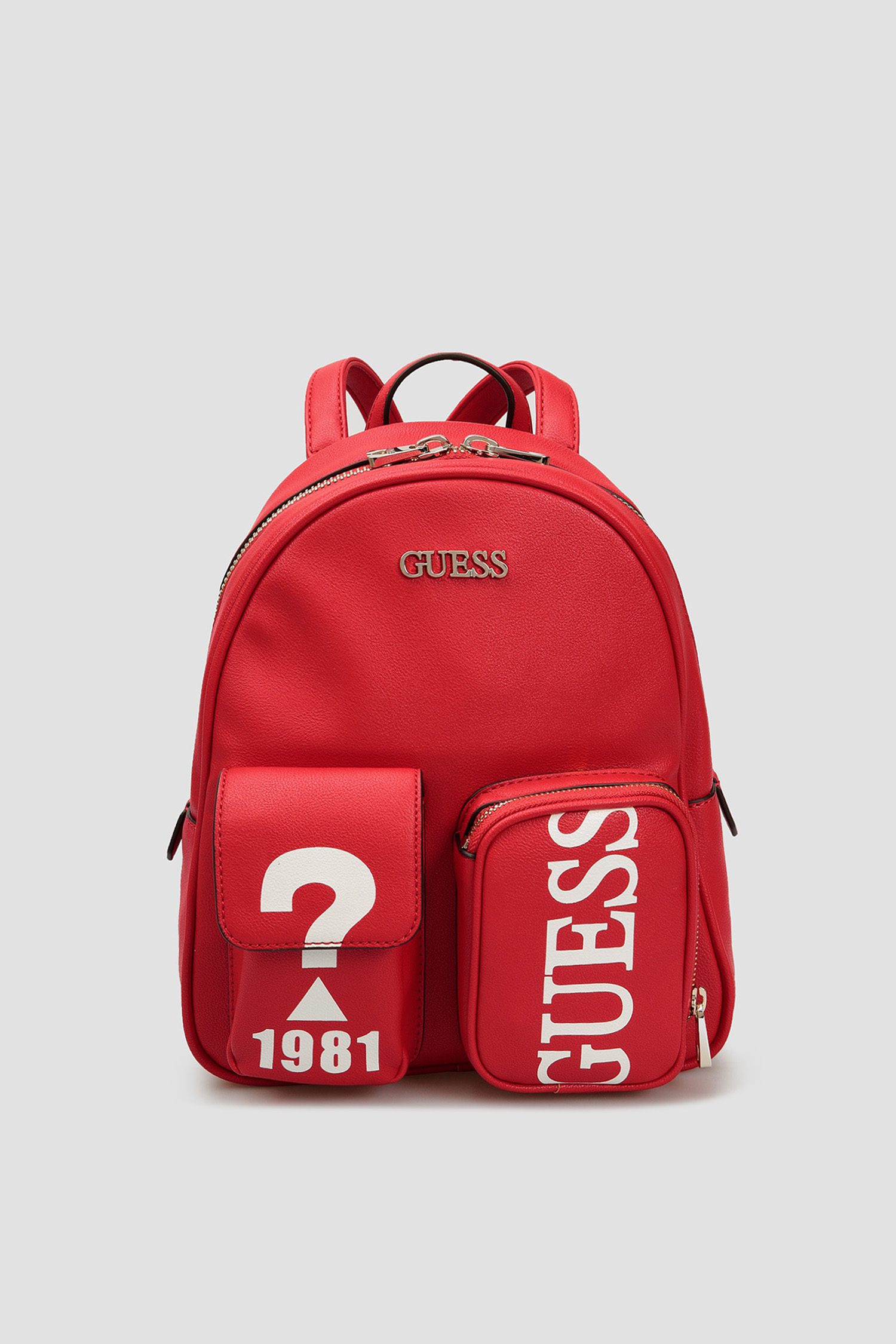 Красный рюкзак для девушек Guess HWVQ77.51320;RED