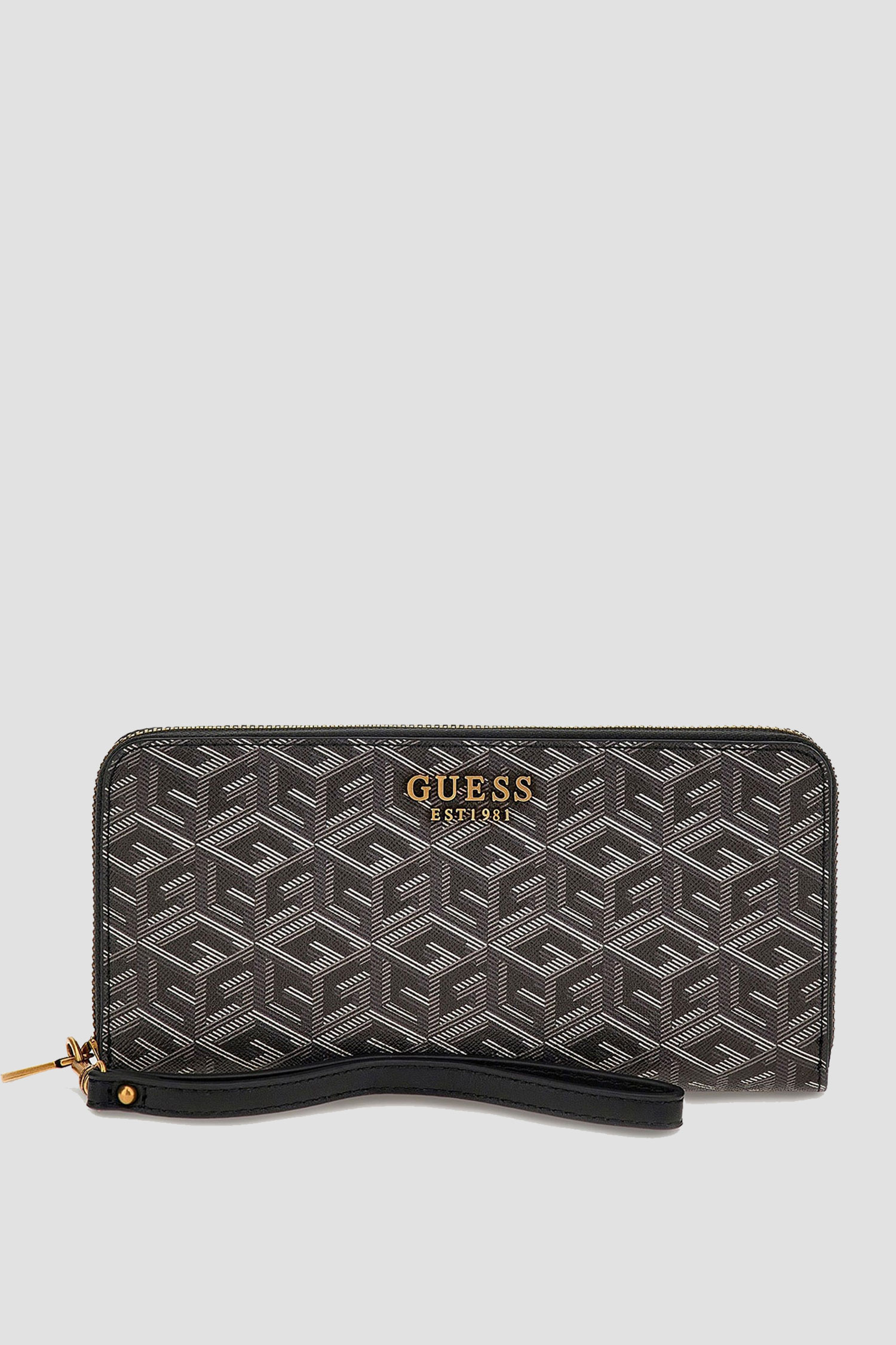 Жіночий сірий гаманець з візерунком Guess SWGC85.00460;CHG
