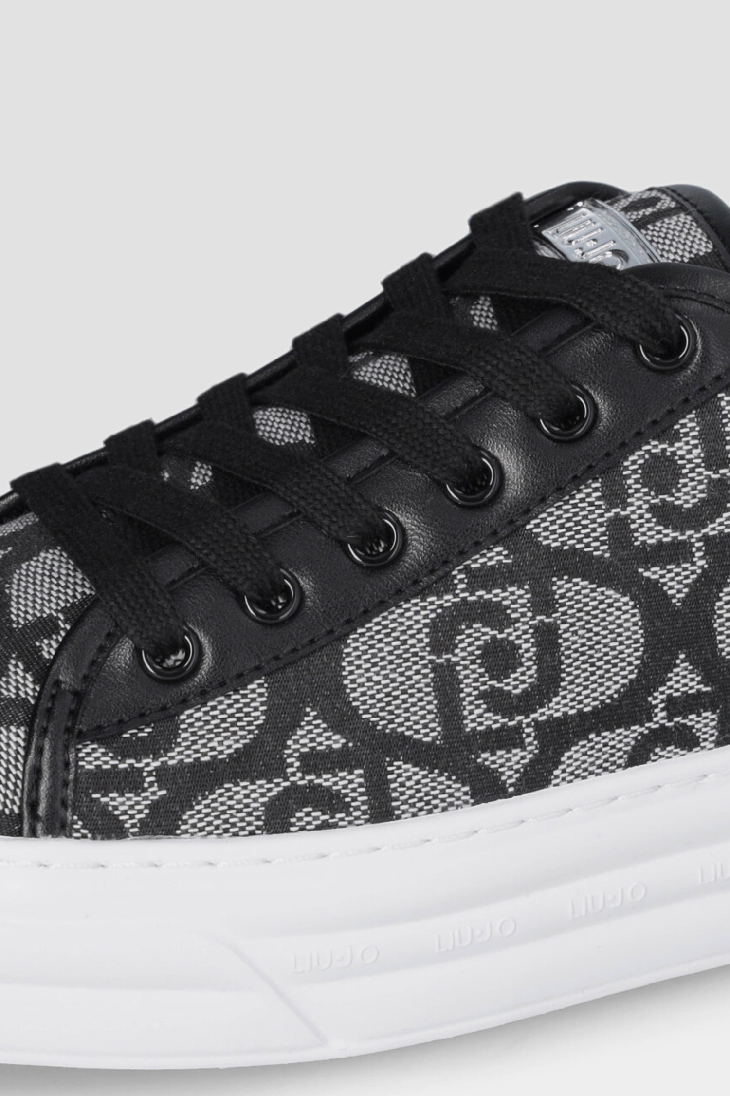 Жіночі сірі снікерси з візерунком Liu Jo BF4031.TX439;00054