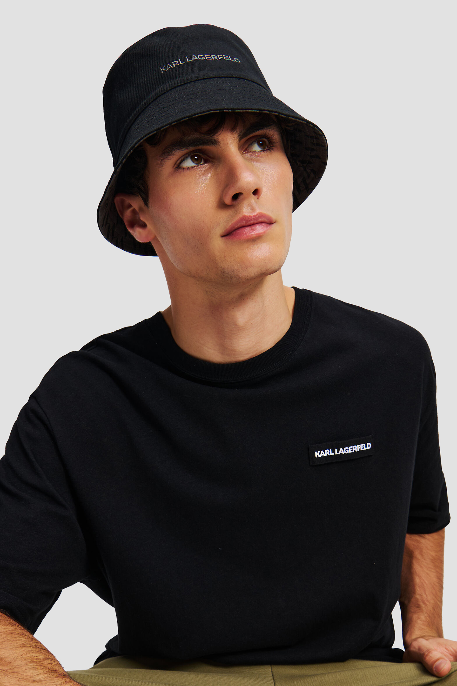 Чоловіча двостороння панама Karl Lagerfeld A2M33040;996
