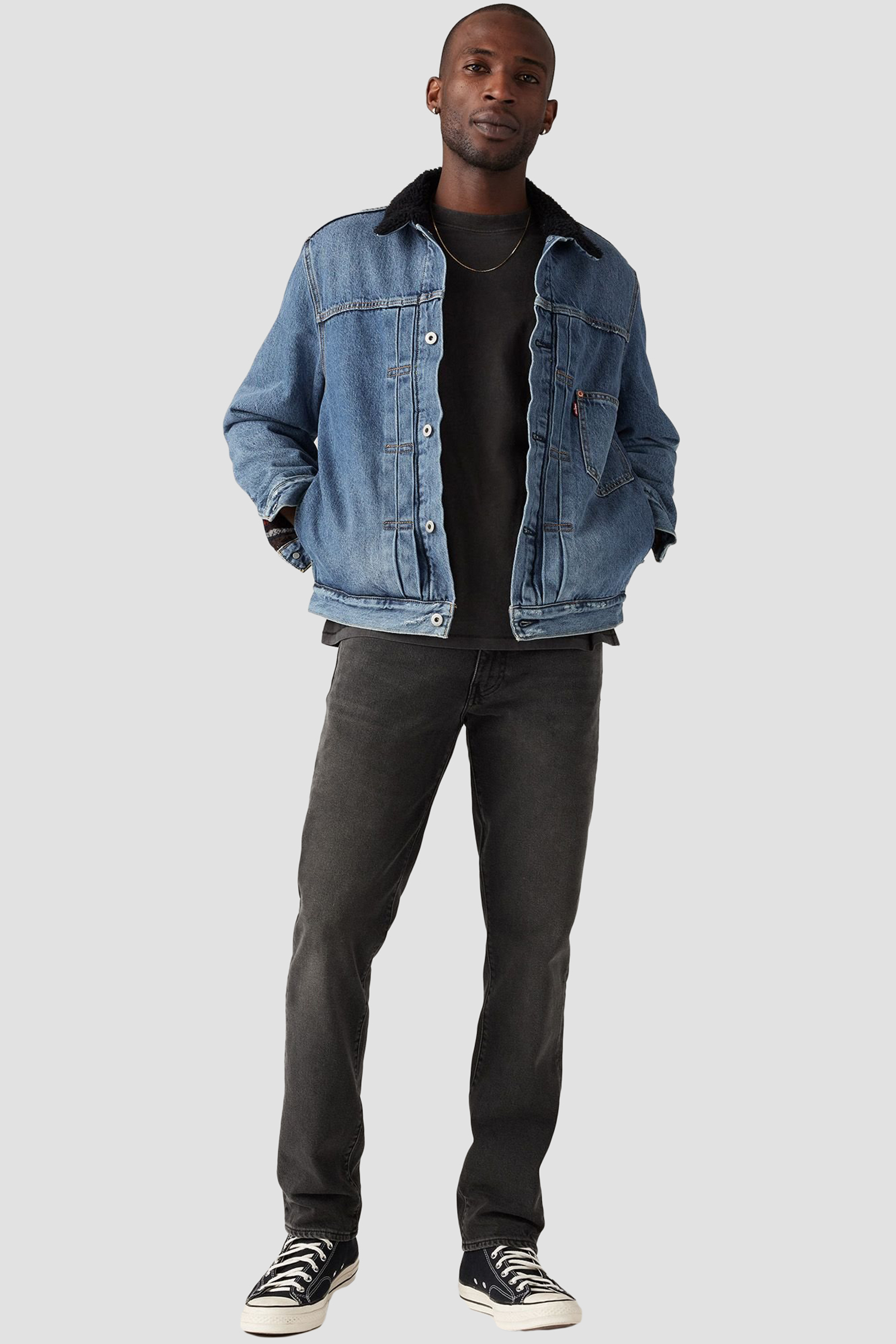 Чоловічі темно-сірі джинси 511™ Slim Levi’s® 04511;5950
