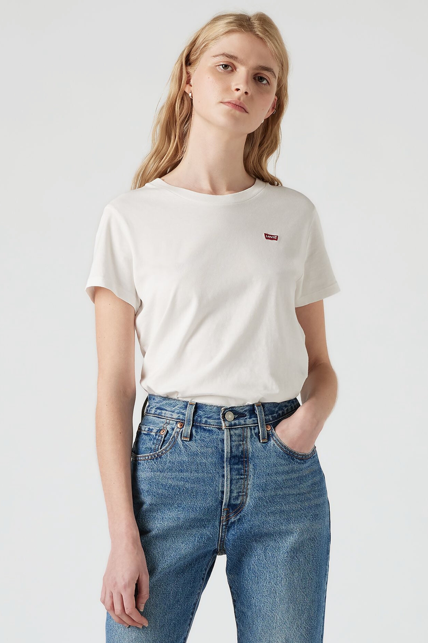 Жіноча біла футболка Levi’s® 39185;0006