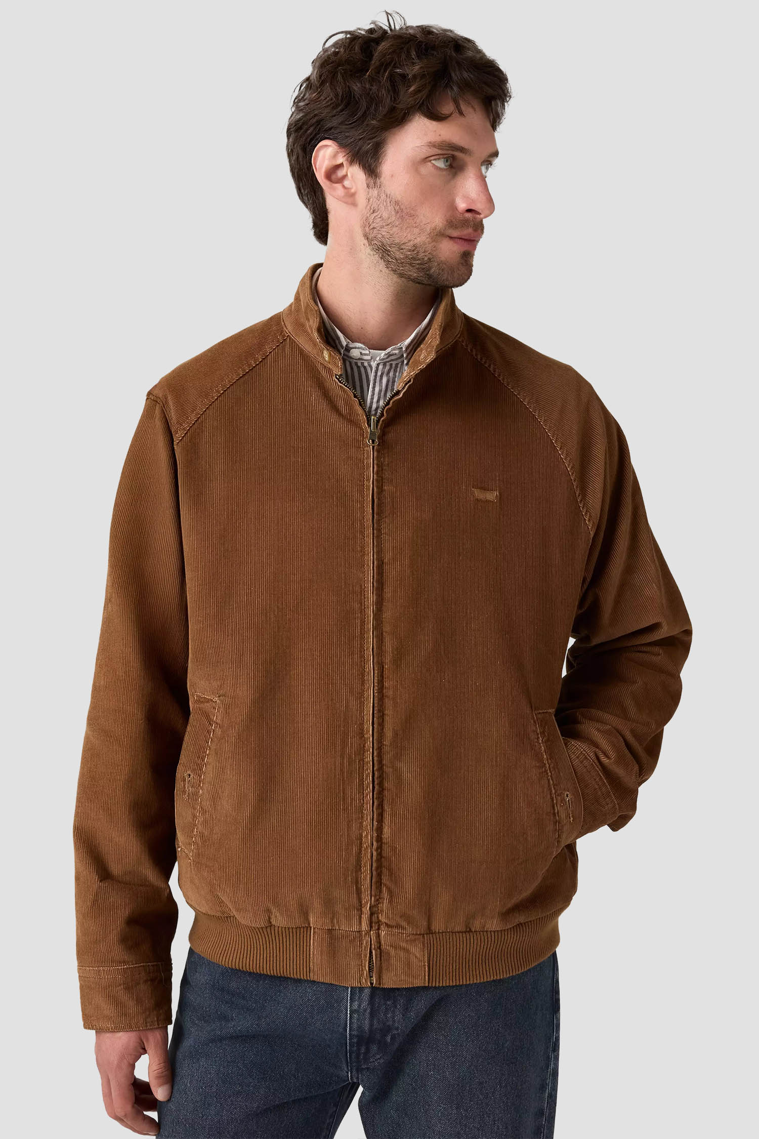 Чоловіча коричнева вельветова куртка Levi’s® A7235;0008