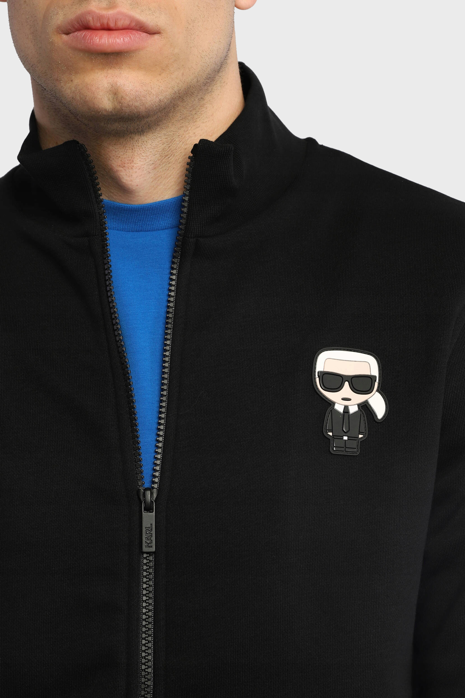 Мужская черная спортивная кофта Karl Lagerfeld 500900.705895;990