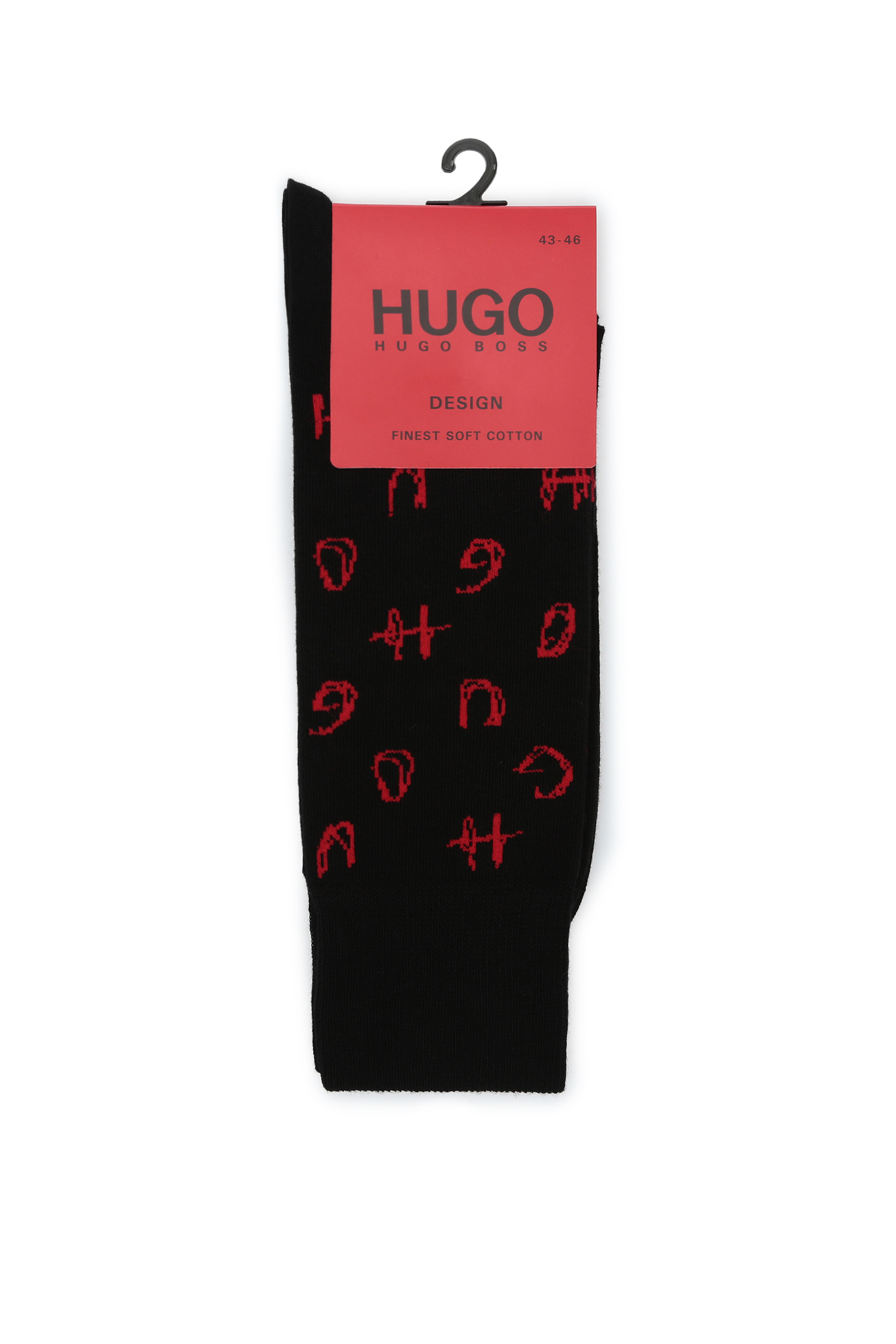 Черные носки для парней HUGO 50412631;001