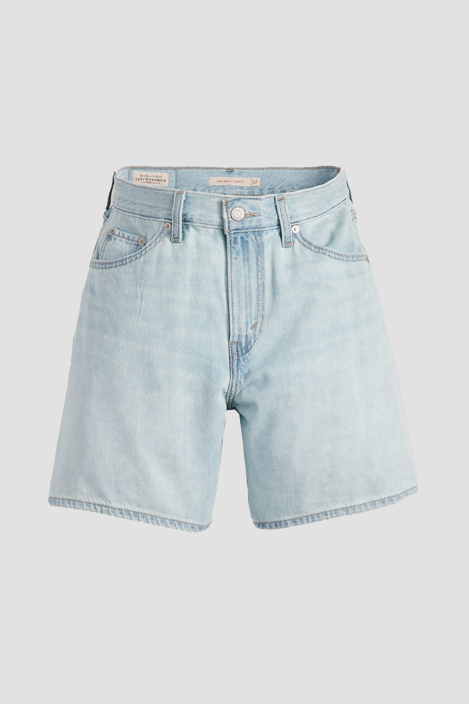 Жіночі блакитні джинсові шорти High Rise Baggy Levi’s® A9311;0016