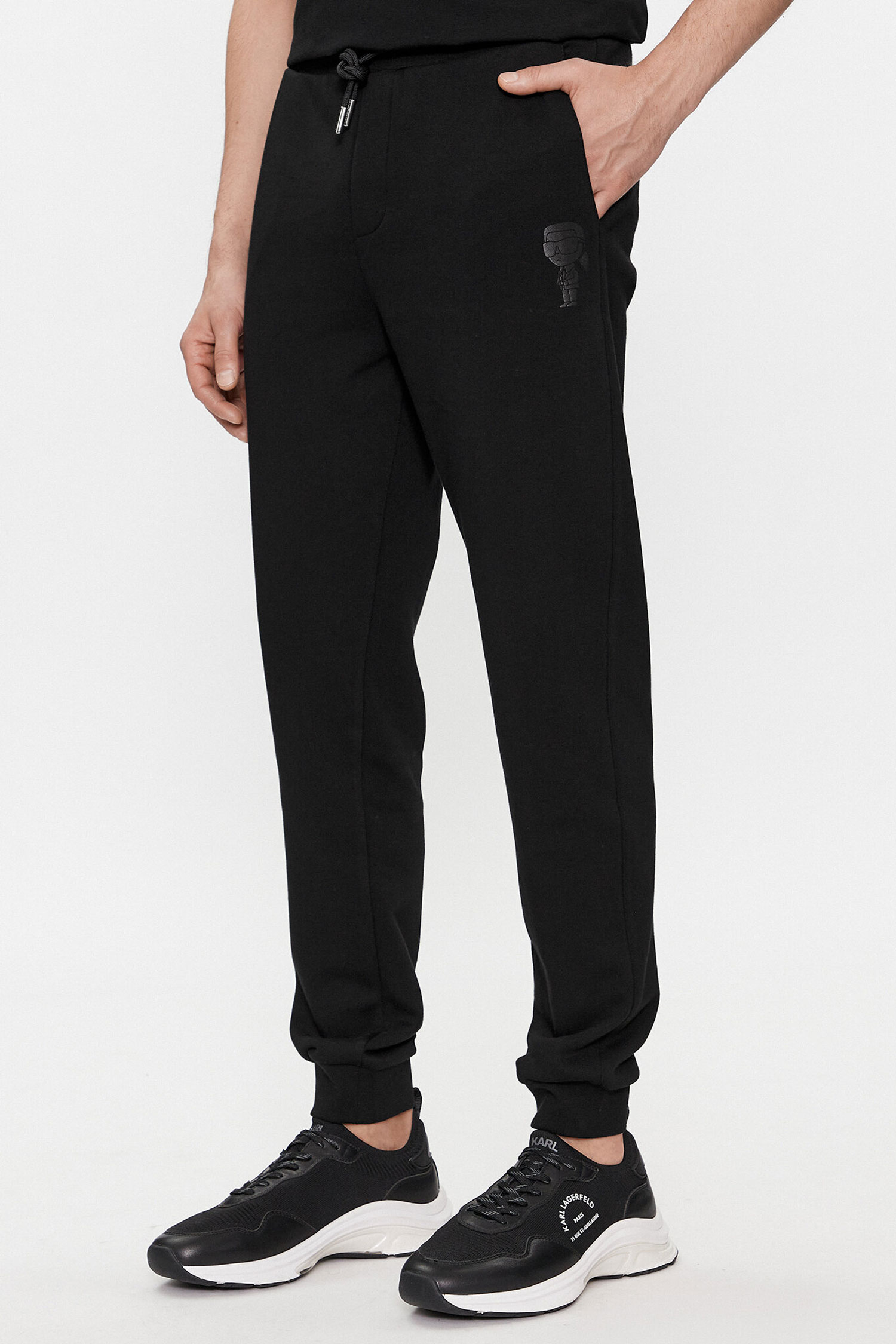 Чоловічі чорні спортивні штани Karl Lagerfeld 541900.705402;990