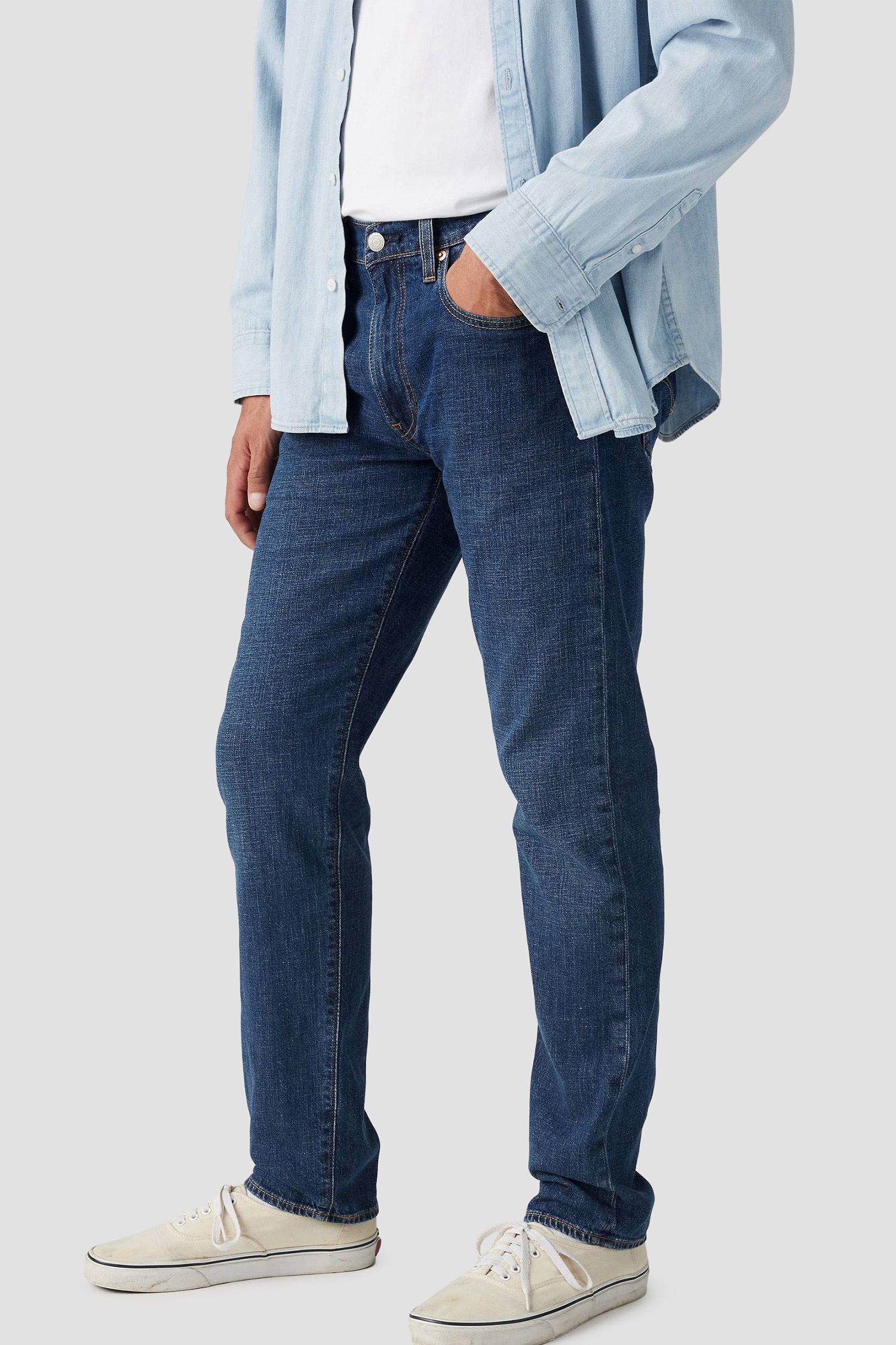 Мужские темно-синие джинсы 502™ Levi's® 29507;1636 — Ultrashop