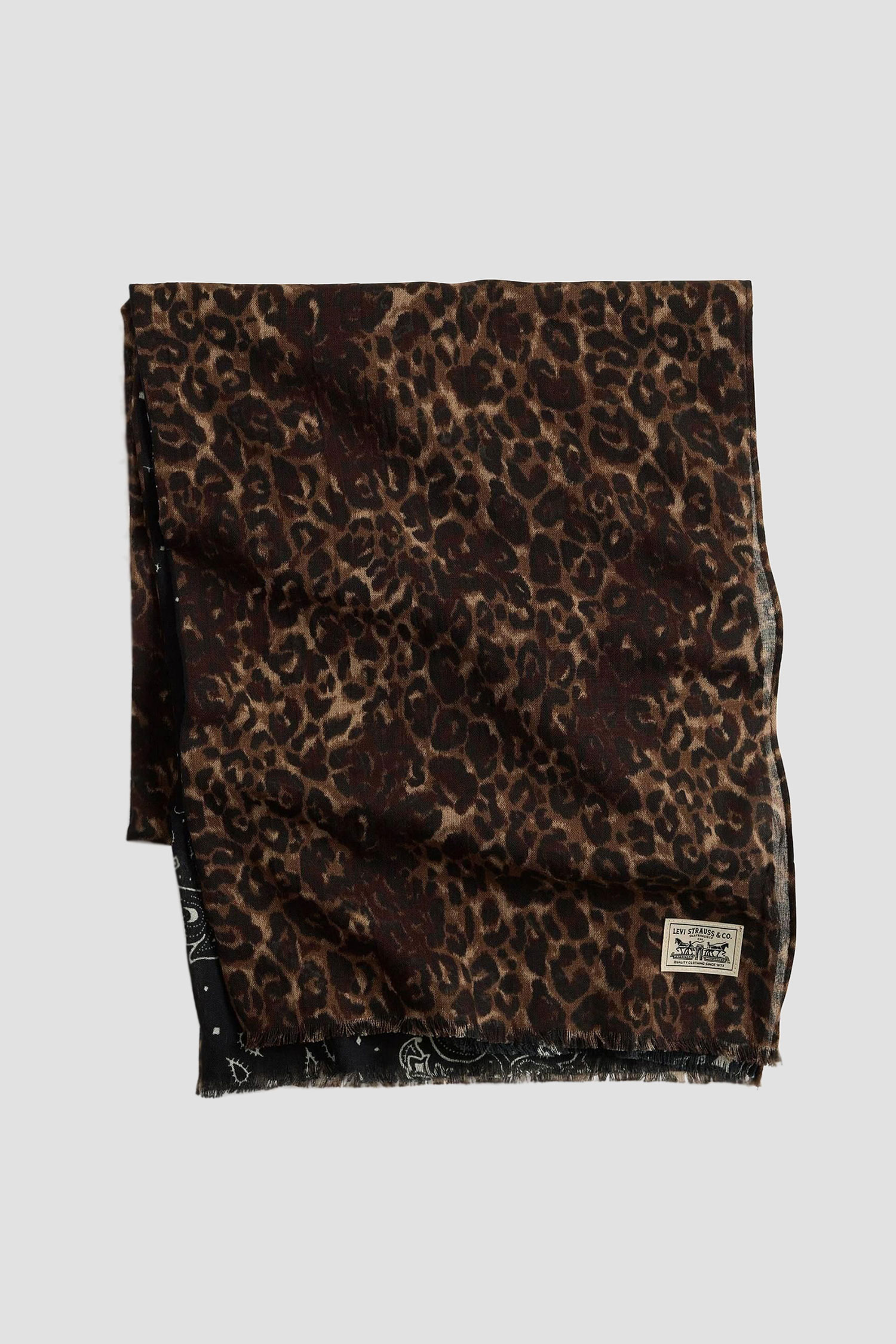 Женский двусторонний шарф с узором Levi’s® 004CZ;0000