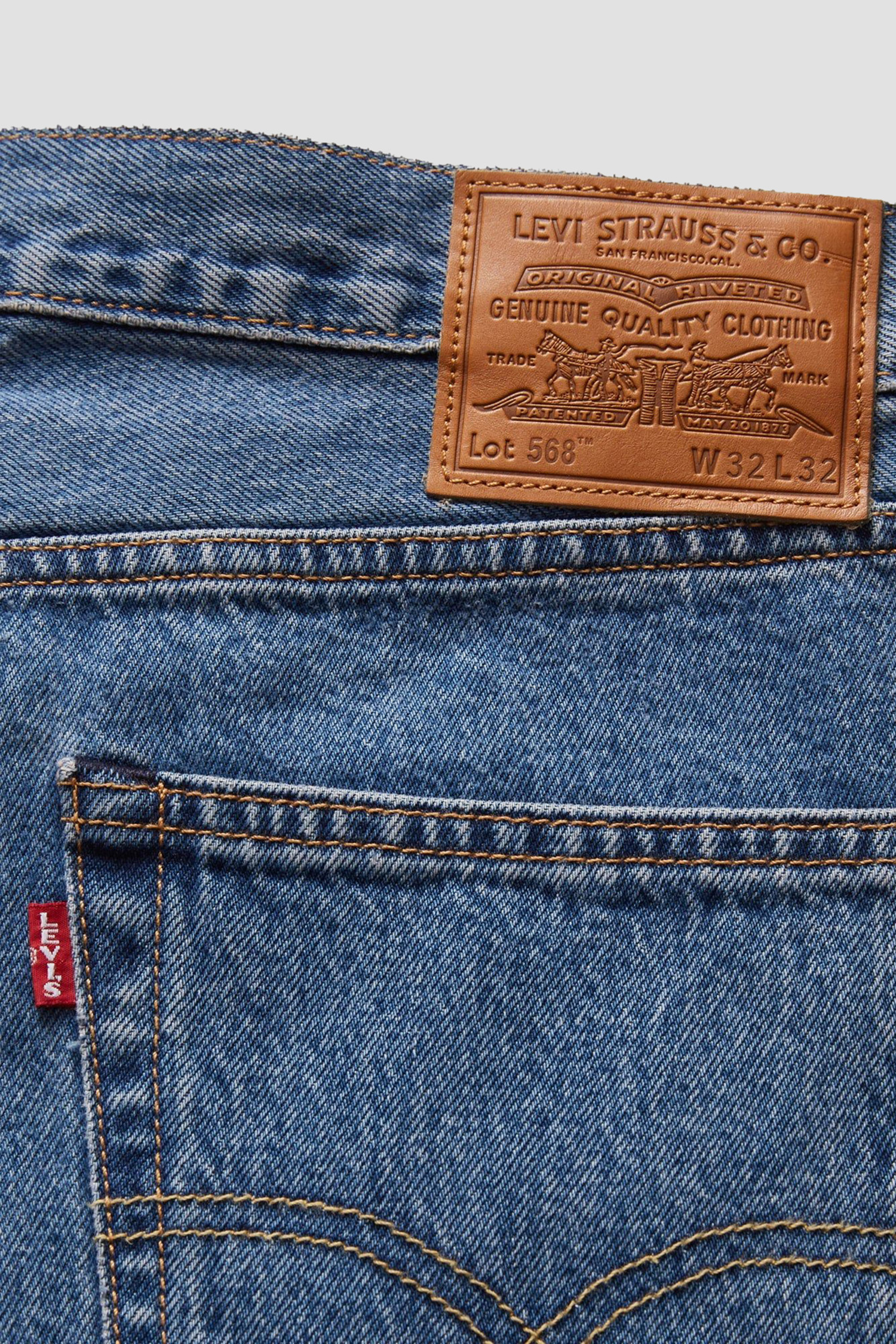 Мужские синие джинсы 568™ Loose Levi’s® 29037;0061
