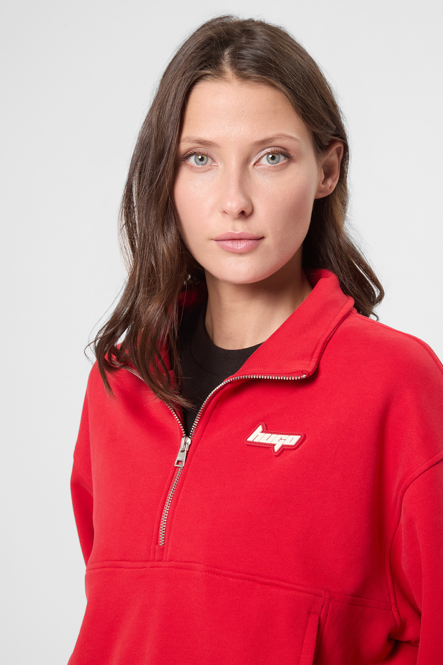 Жіноча червона спортивна кофта HUGO BLUE 50542972;601