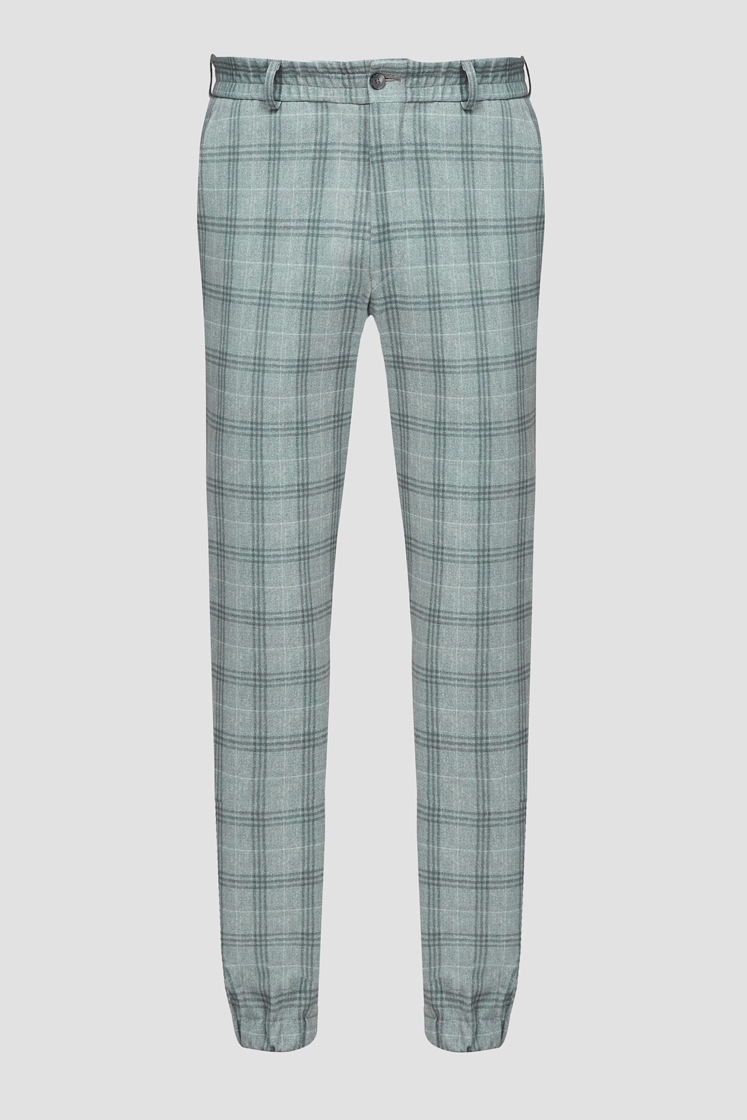 Чоловічі сірі картаті брюки Karl Lagerfeld 532004.255019;910