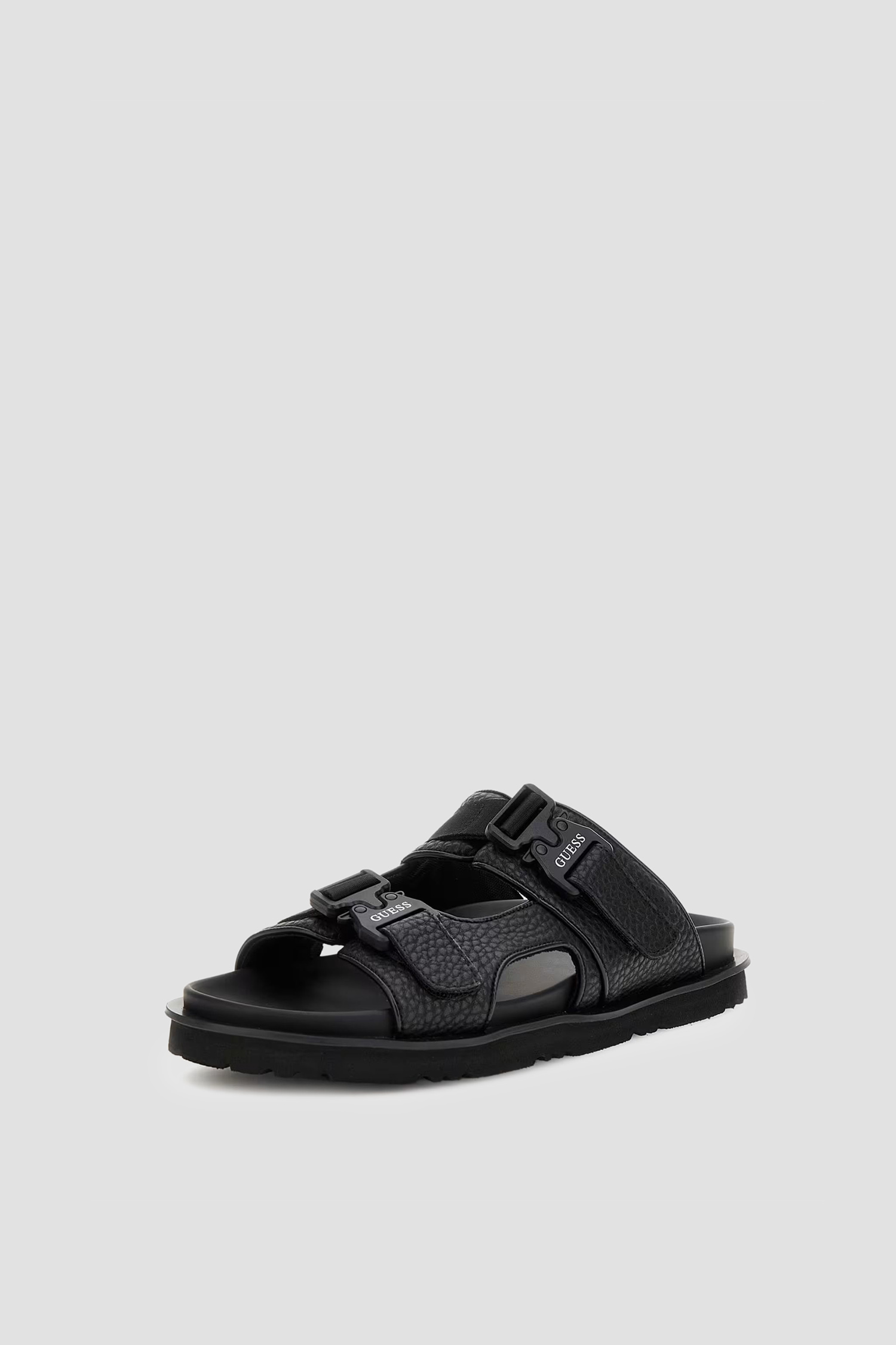 Чоловічі чорні слайдери Guess FMJBAH.ELE03;BLACK