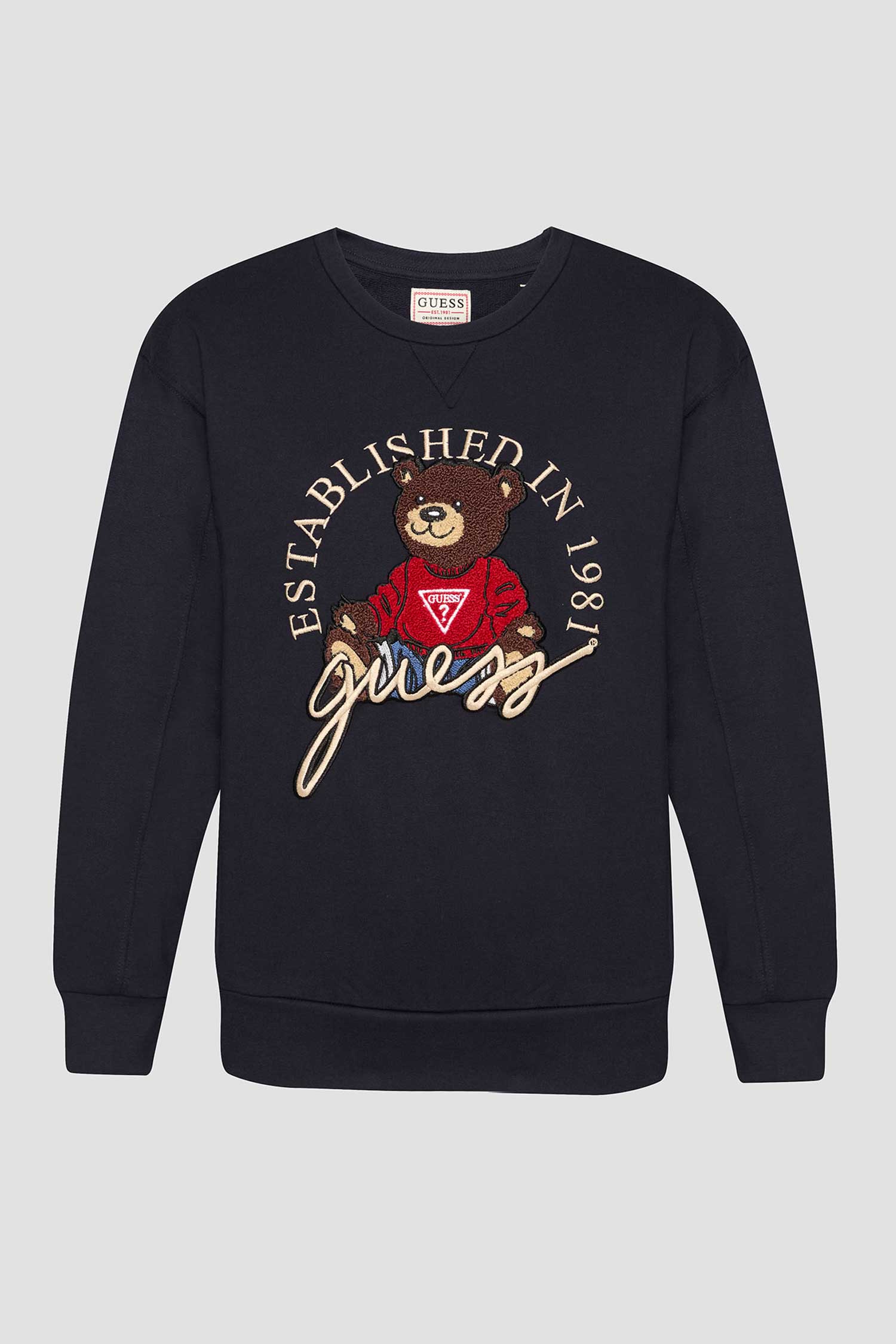 Детский темно-синий свитшот Guess Kids H5RJ01.KAD74;G7V2
