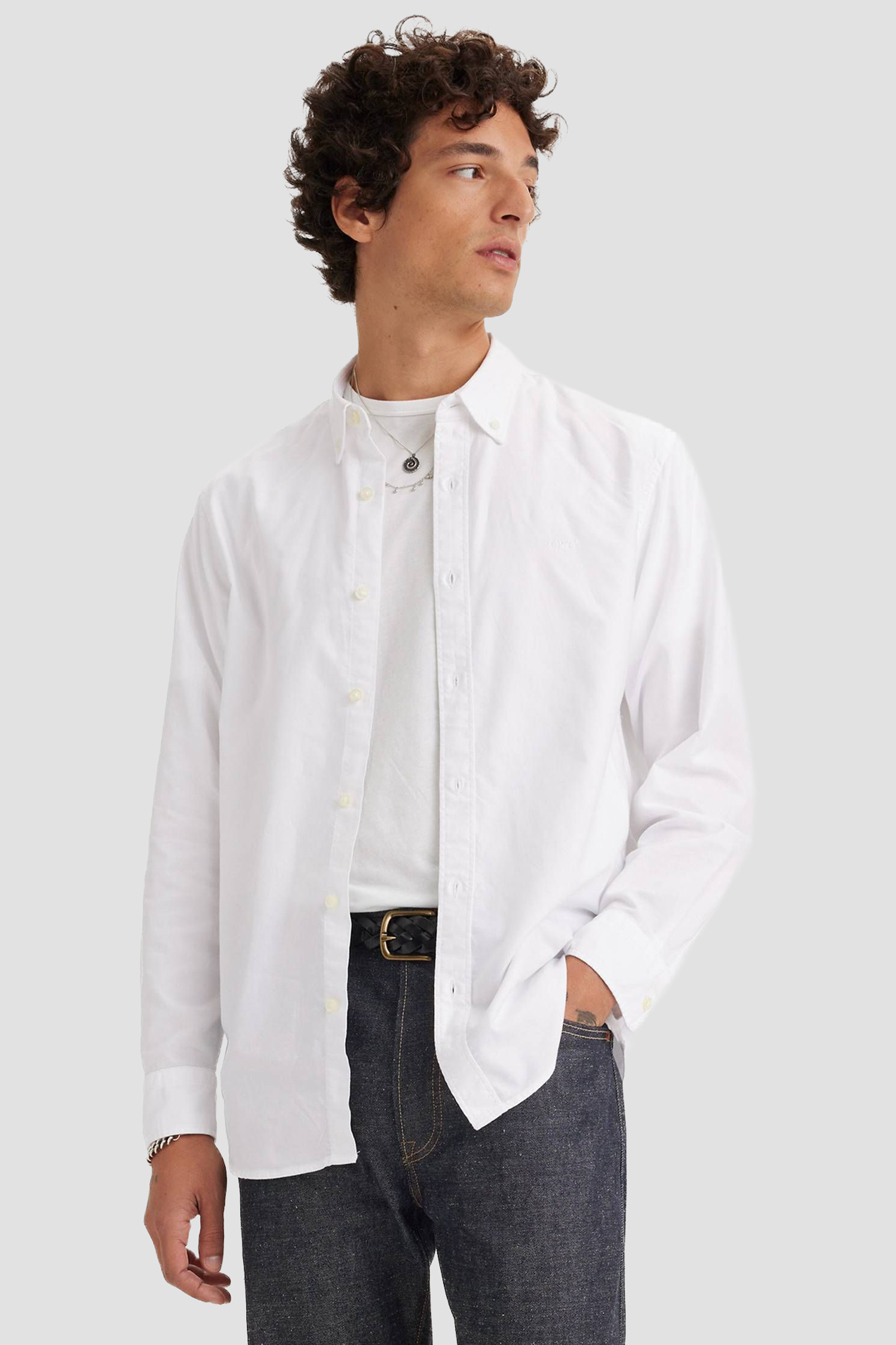 Чоловіча біла сорочка Levi’s® A7210;0000