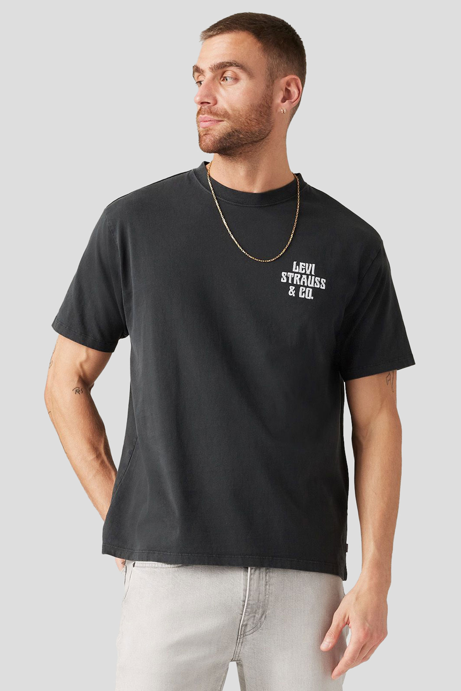Чоловіча чорна футболка Levi’s® 87373;0149