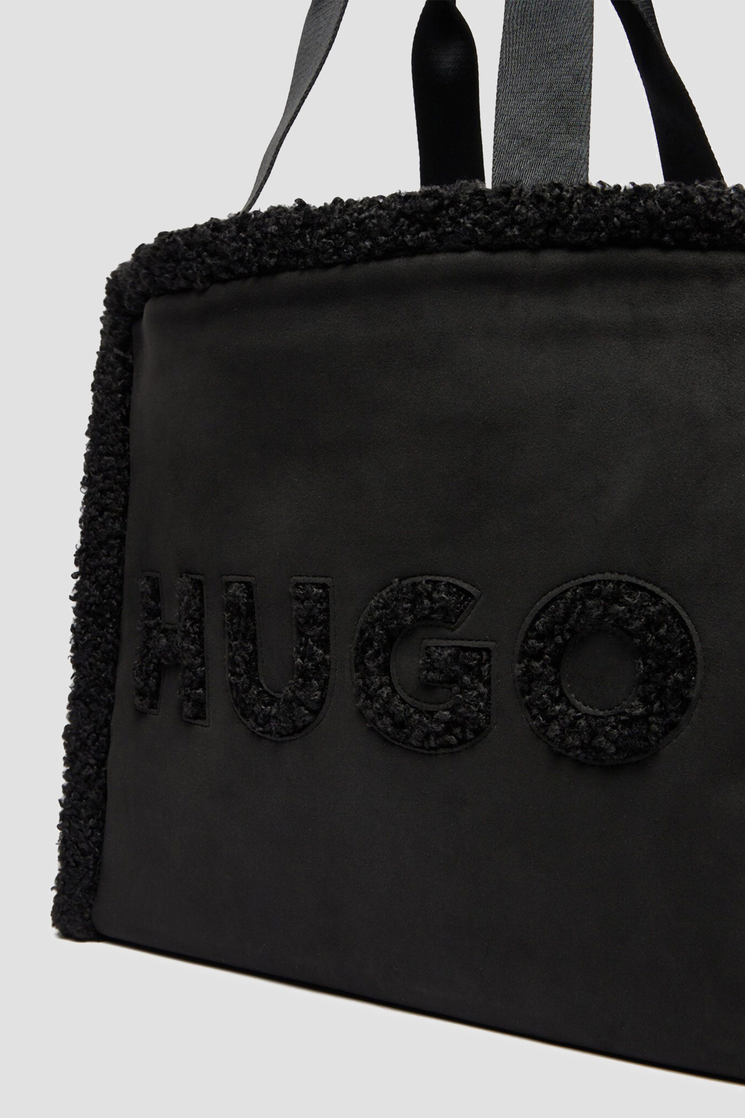 Женская черная замшевая сумка HUGO 50529375;001