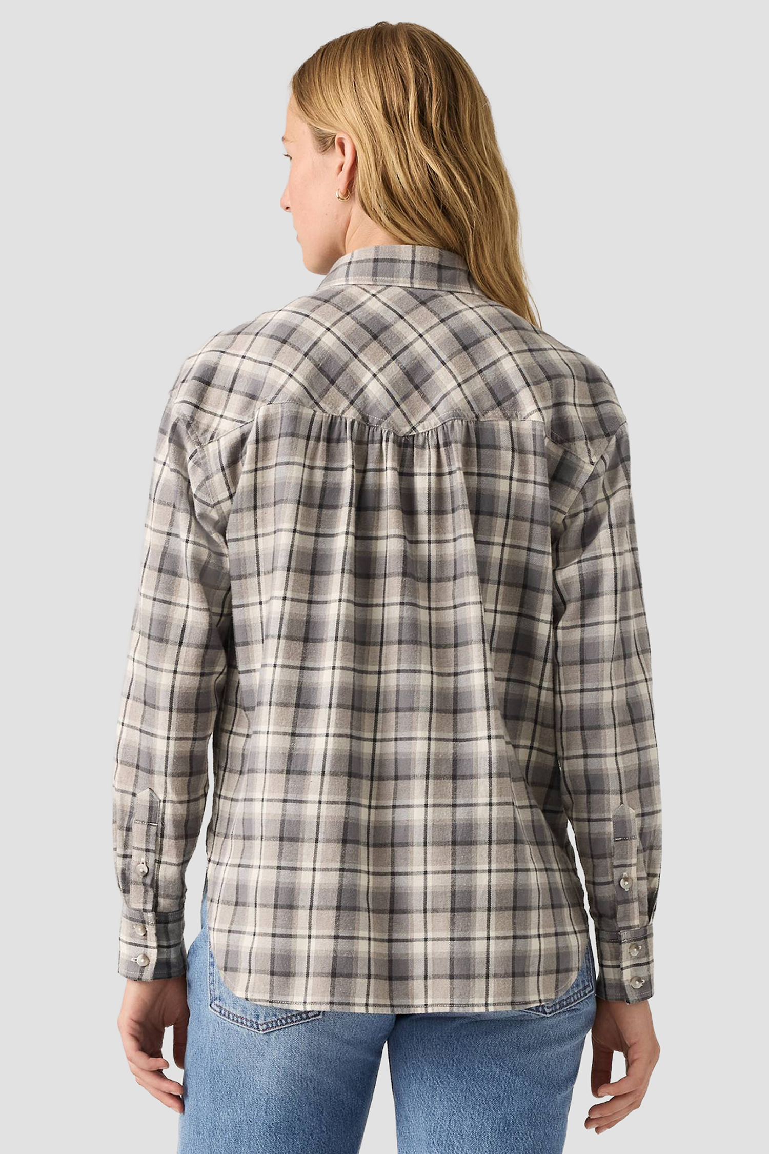 Жіноча сіра картата сорочка Levi’s® 003OZ;0005