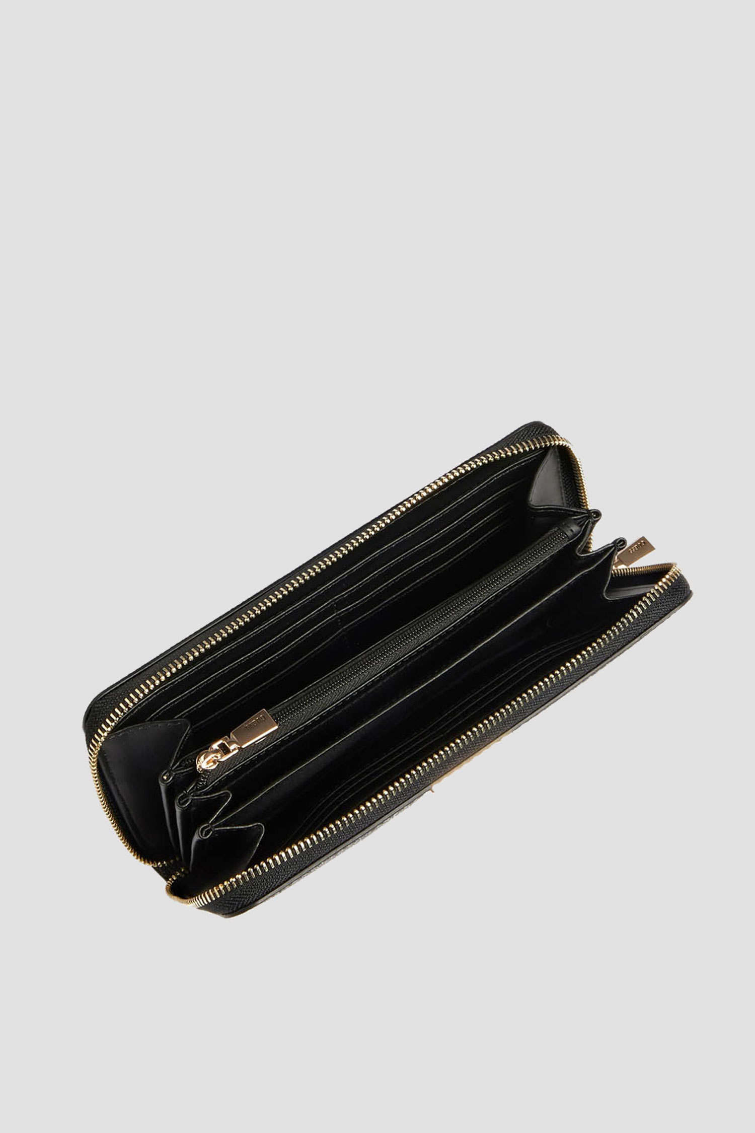 Женский темно-серый кошелек с узором Guess SWSG85.00460;CLO