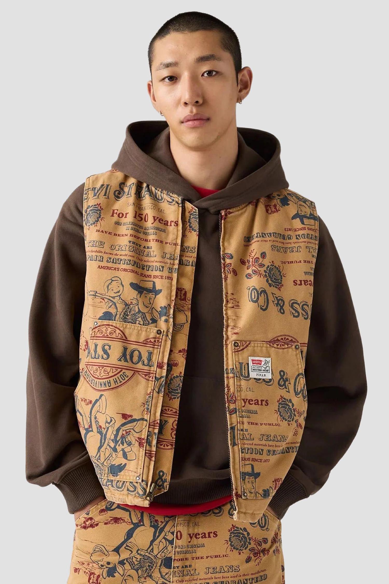 Мужской коричневый жилет Levi's® x Toy Story Levi’s® 0034M;0000