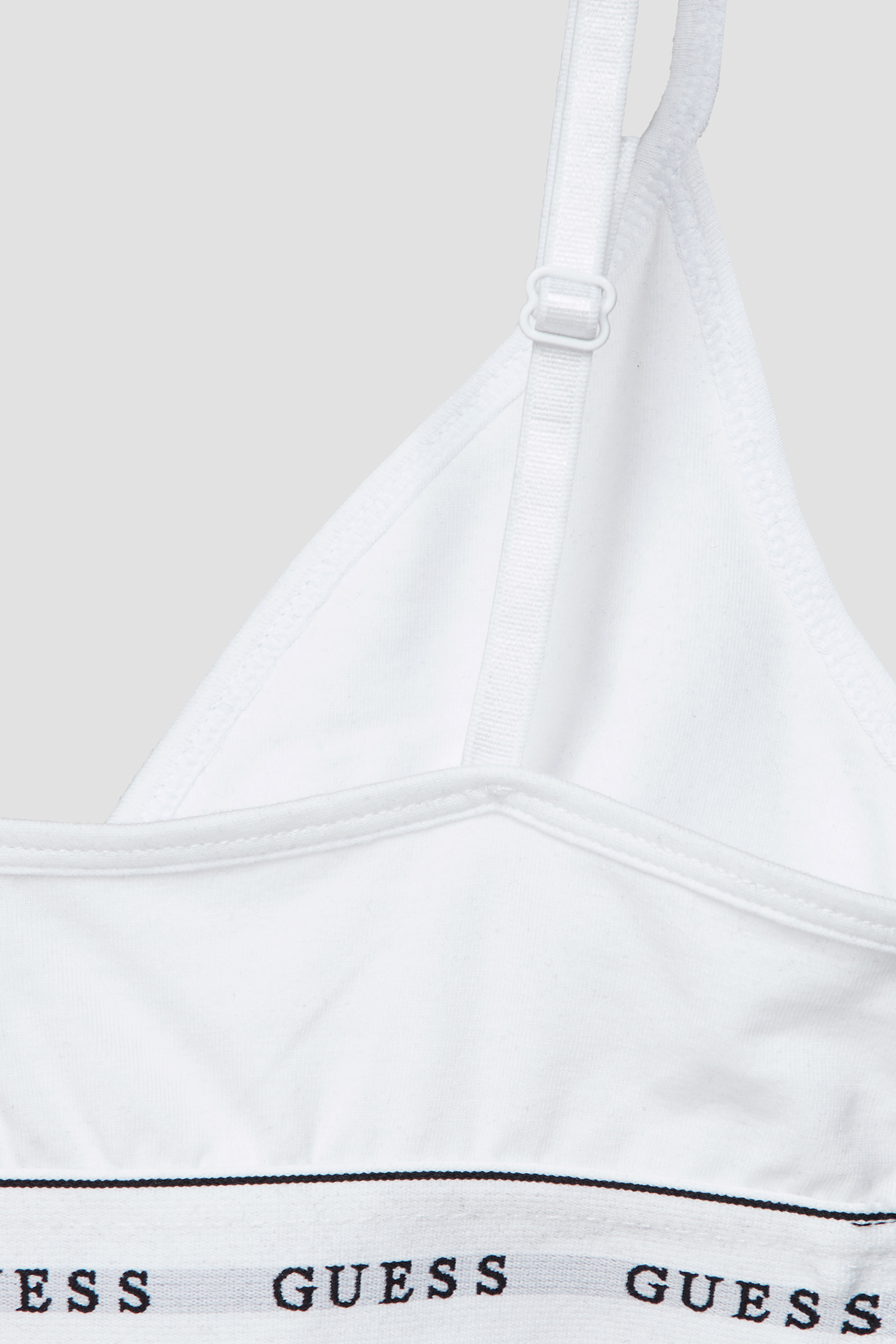 Женский белый бюстгальтер Guess O2BC02.KBBU1;G011