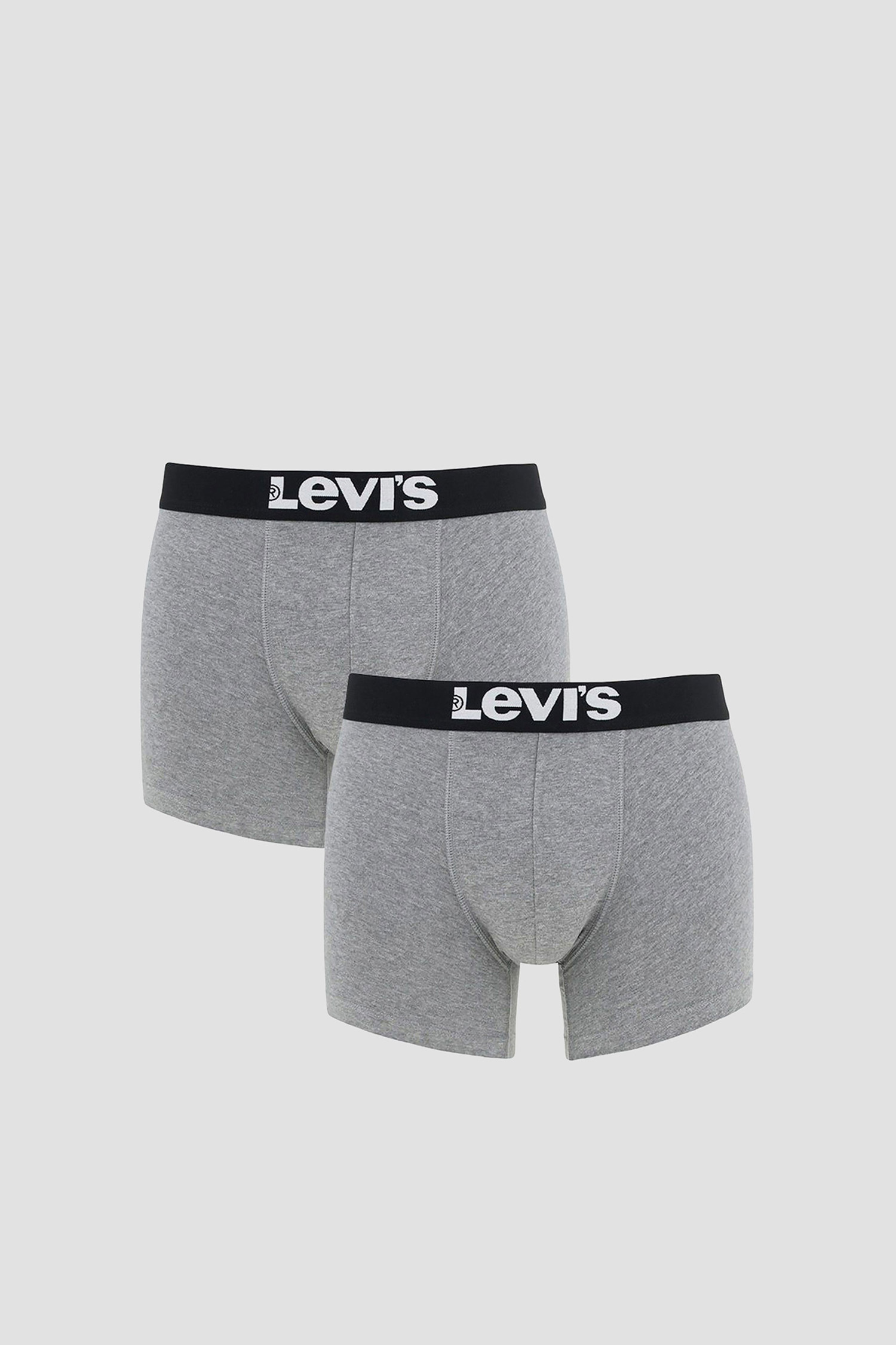 Мужские серые боксеры (2 шт) Levi’s® 701222842;007