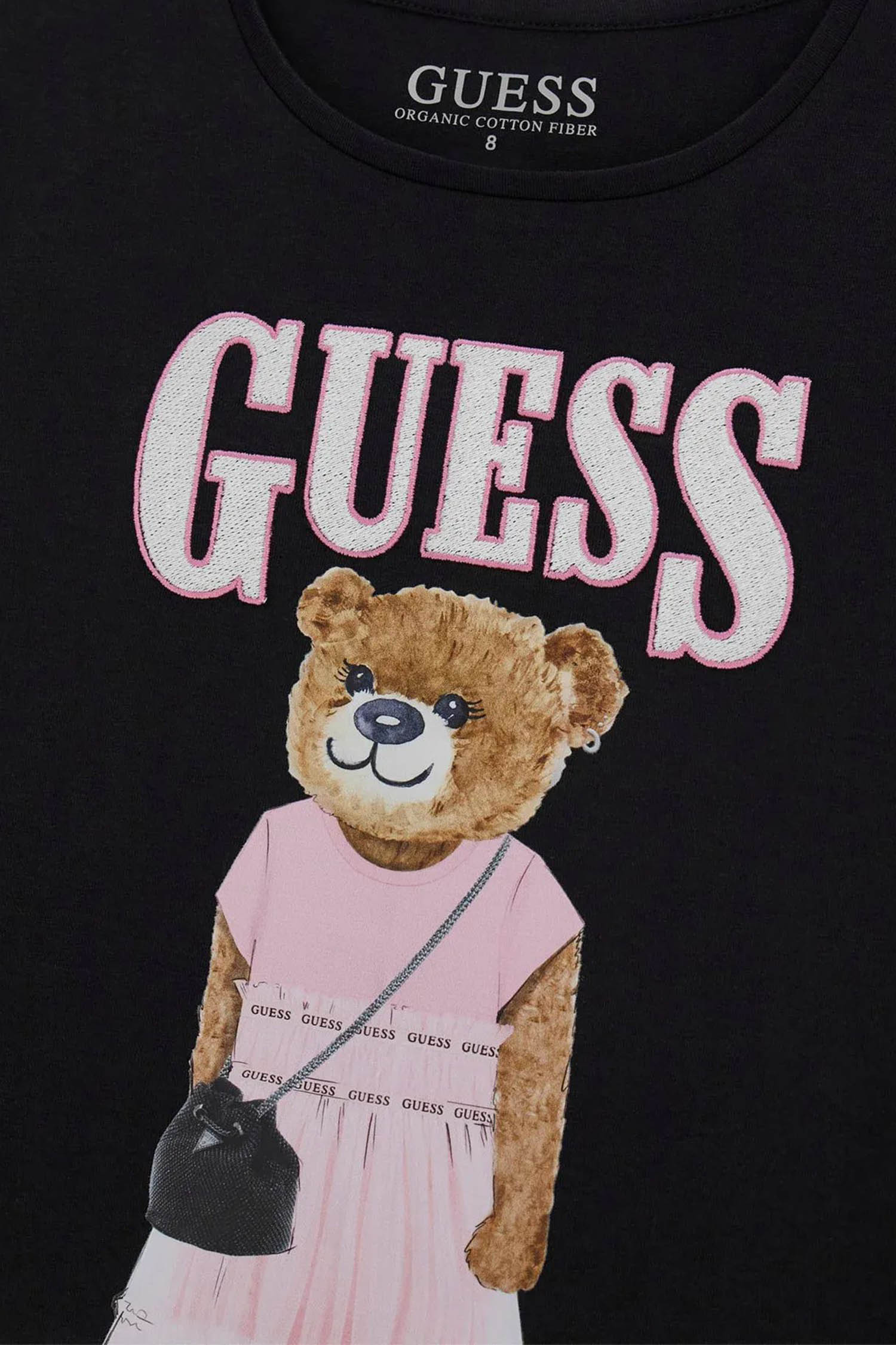 Дитяча чорна футболка Guess Kids J6RI10.K6YW4;JBLK