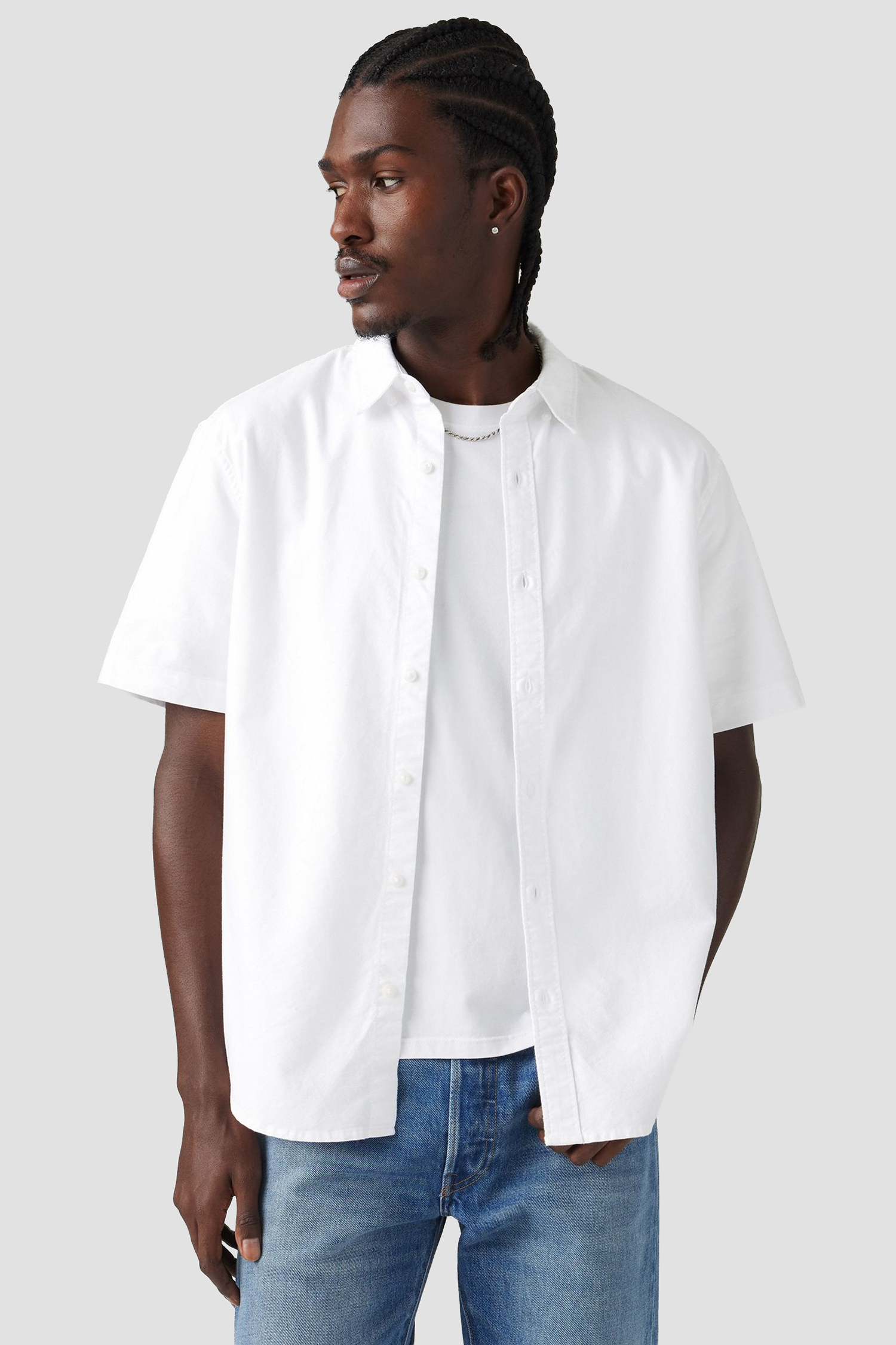 Мужская белая рубашка Levi’s® A9161;0014