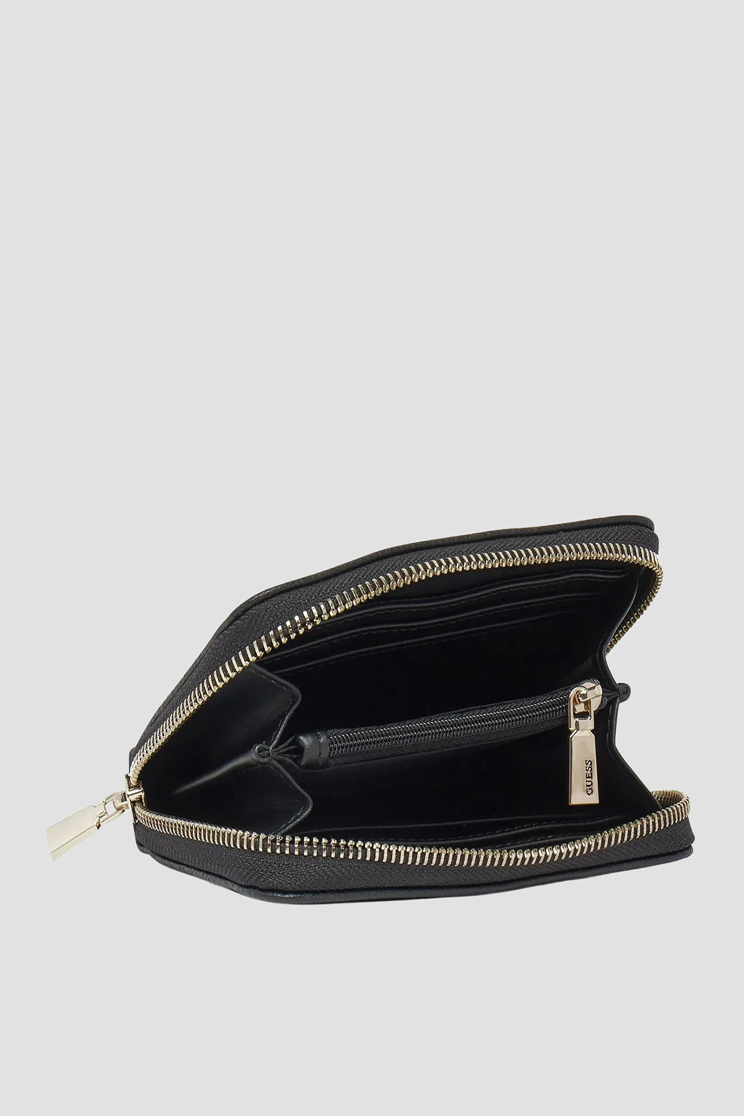 Жіночий чорний гаманець Guess SWBG85.00140;BLA