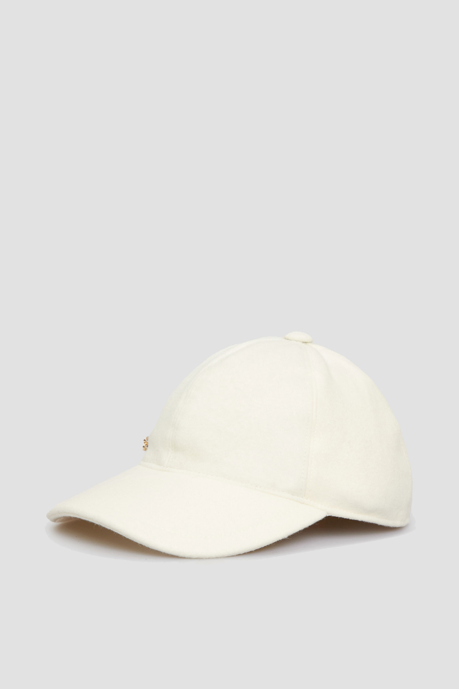 Женская белая шерстяная кепка Baldinini L3B026XXLANA;9012
