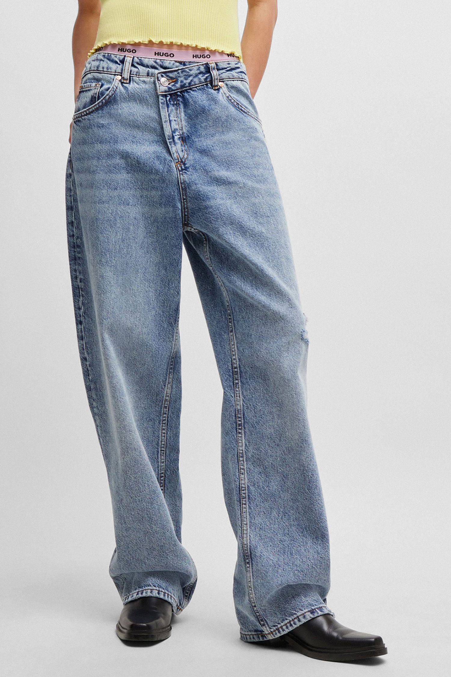 Жіночі блакитні джинси HUGO 50513764;440