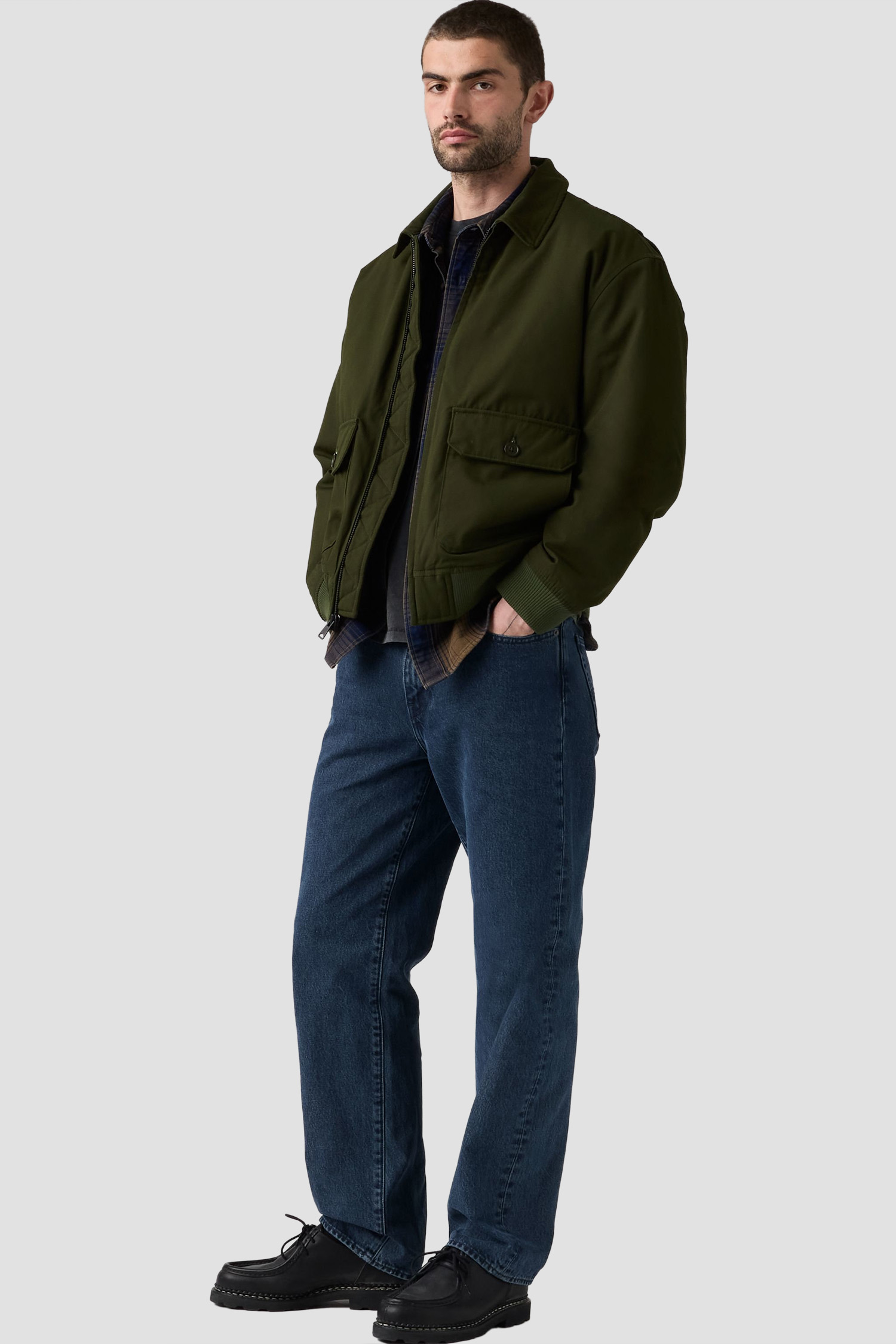 Чоловічі темно-сині джинси 568™ Loose Straight Jeans Levi’s® 29037;0160
