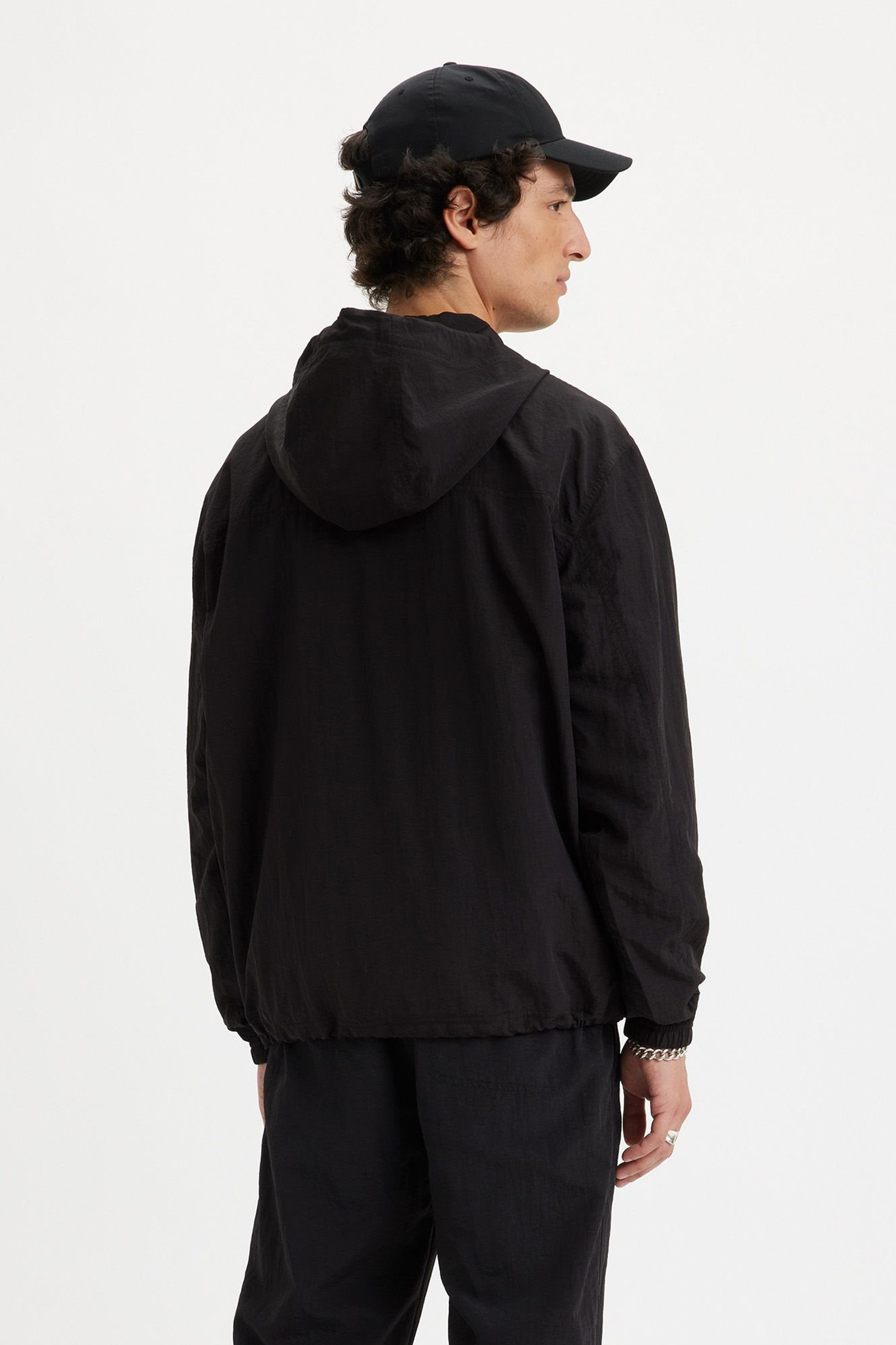 Чоловічий чорний анорак Levi’s® A3755;0007