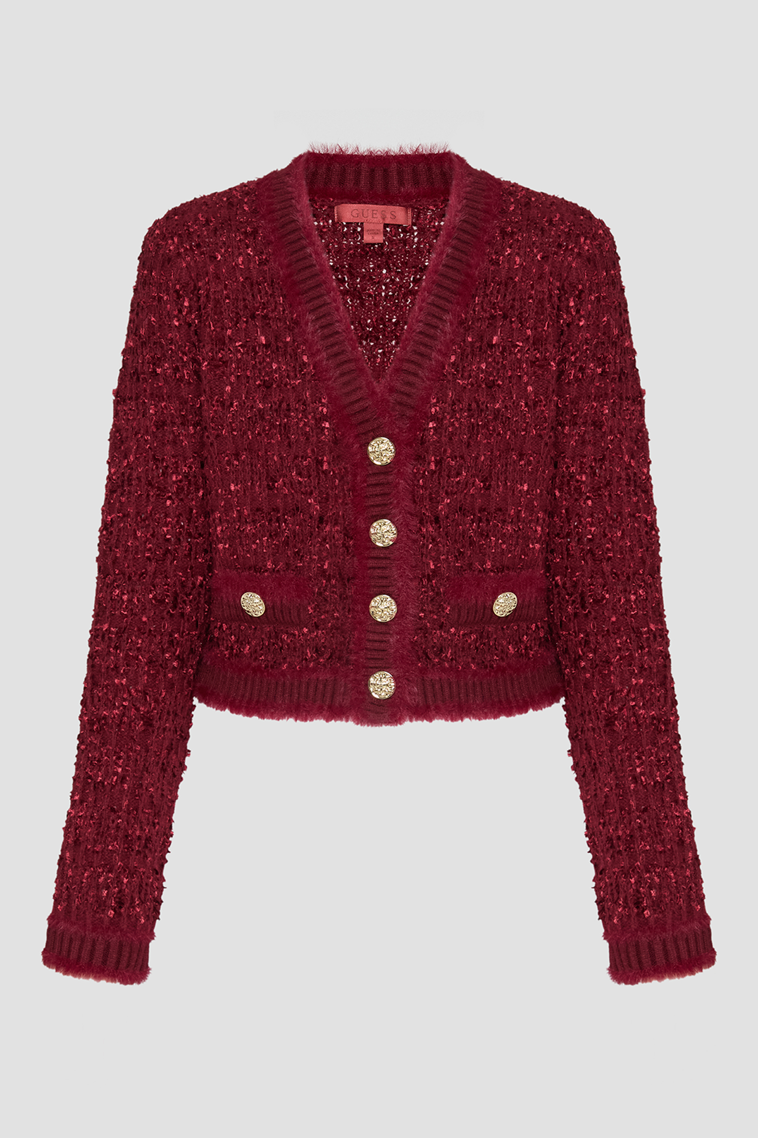 Жіночий червоний кардиган Guess W5BR0E.Z4090;F57F