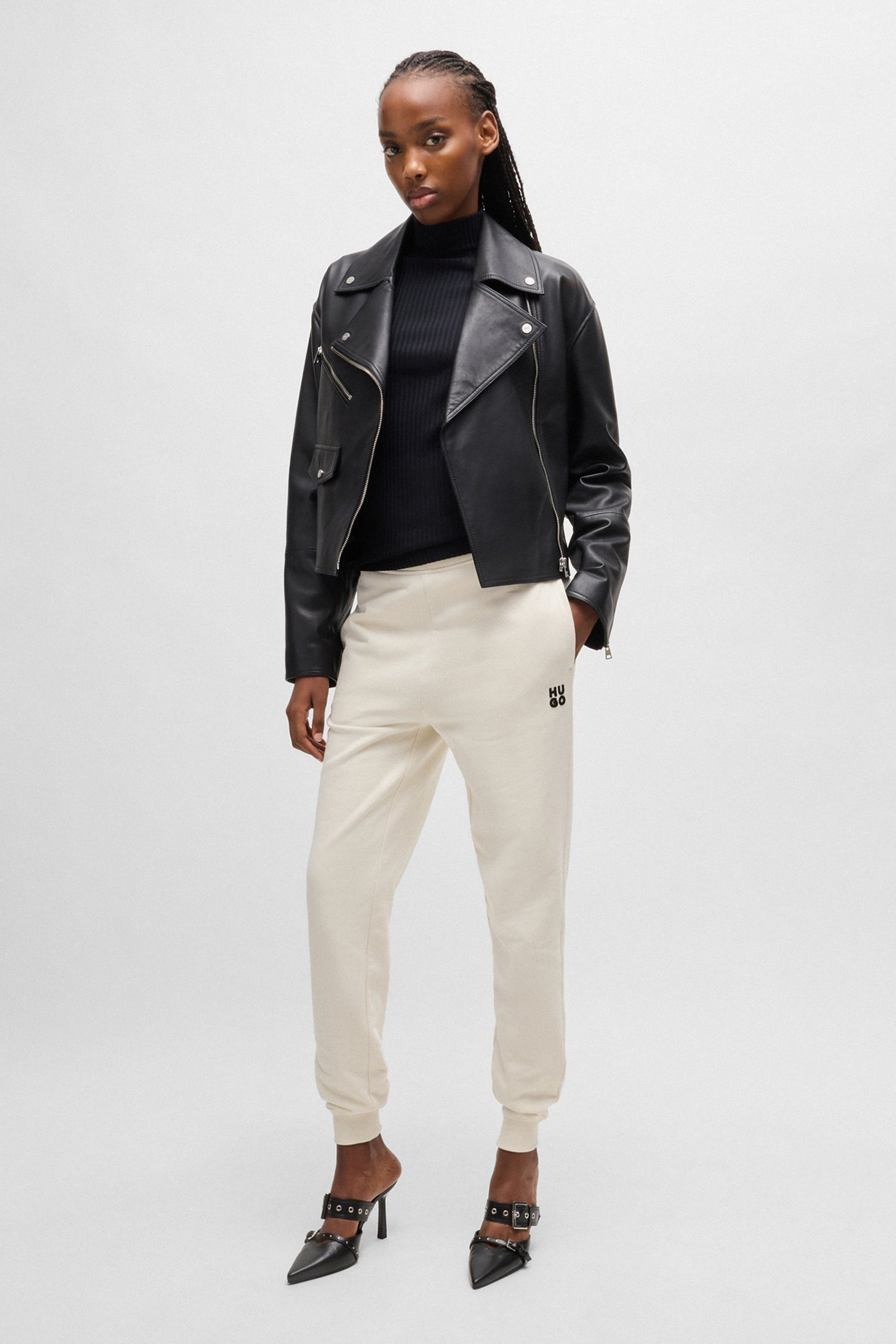 Жіночі білі спортивні штани HUGO 50522417;110