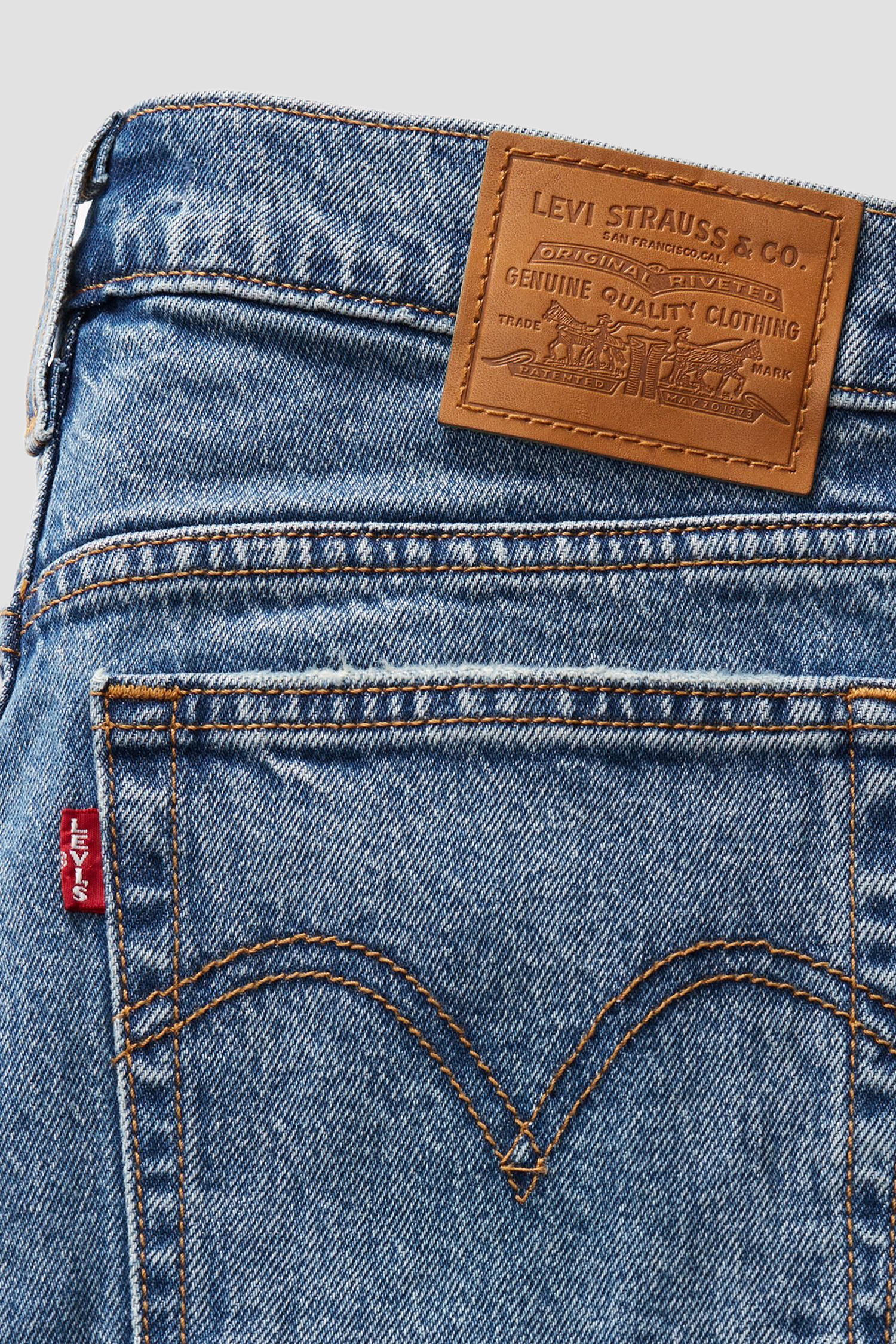 Женские синие джинсы Wedgie Bootcut Levi’s® A8710;0002