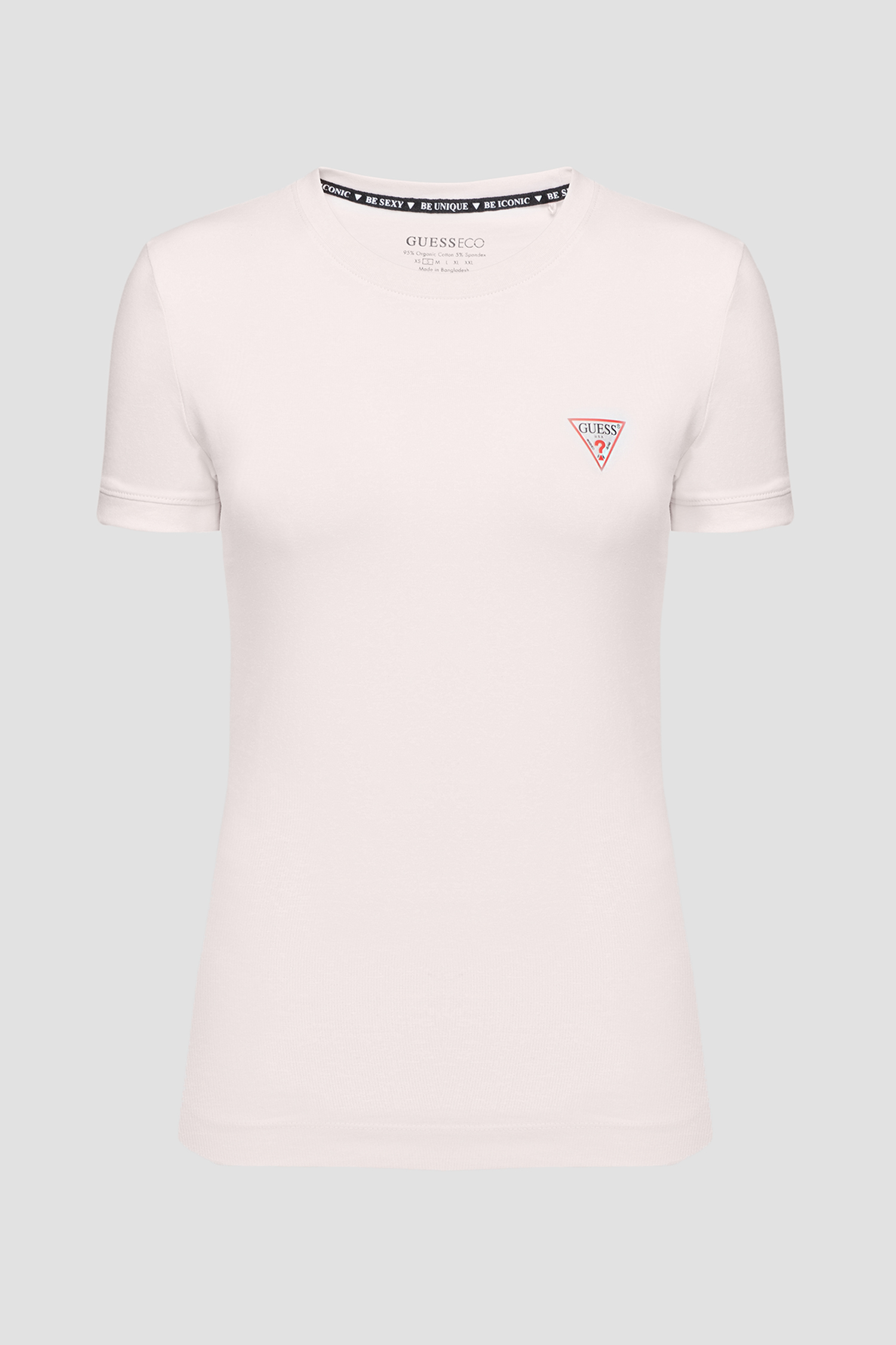 Женская розовая футболка Guess W2YI44.J1311;A60W