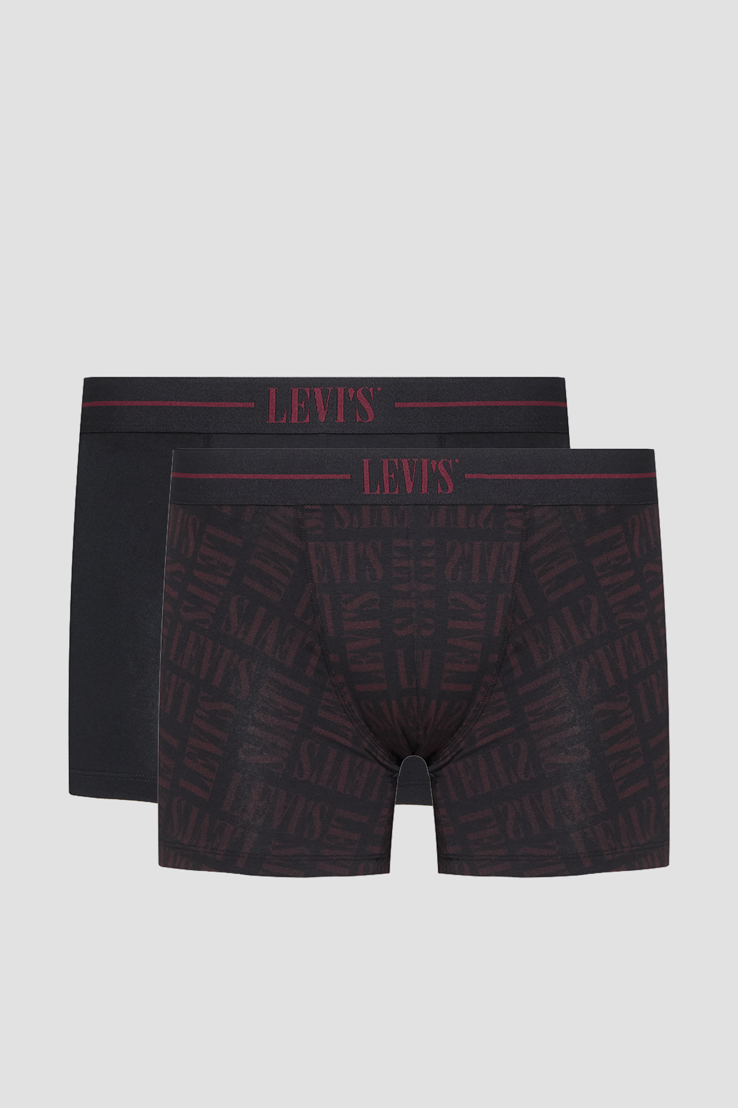 Чоловічі чорні боксери (2 шт) Levi’s® 701235941;002