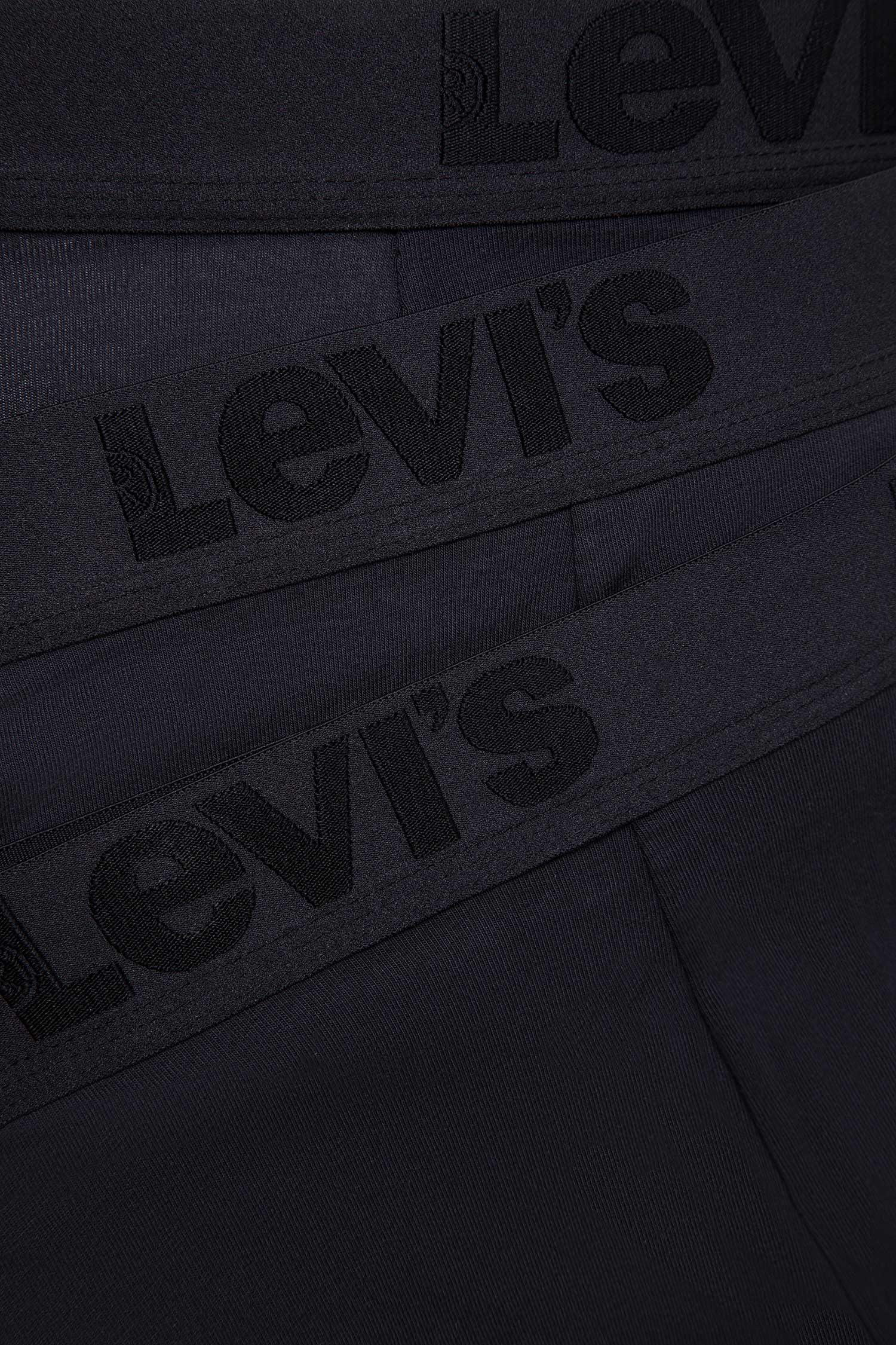Мужские черные боксеры (3 шт) Levi’s® 905045001;001