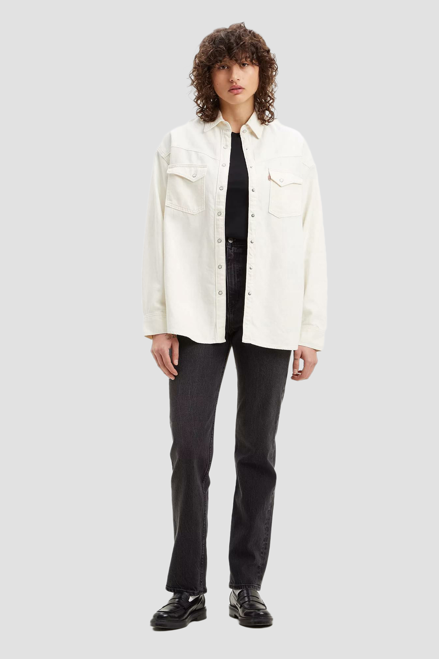 Женская белая рубашка Levi’s® A3364;0002