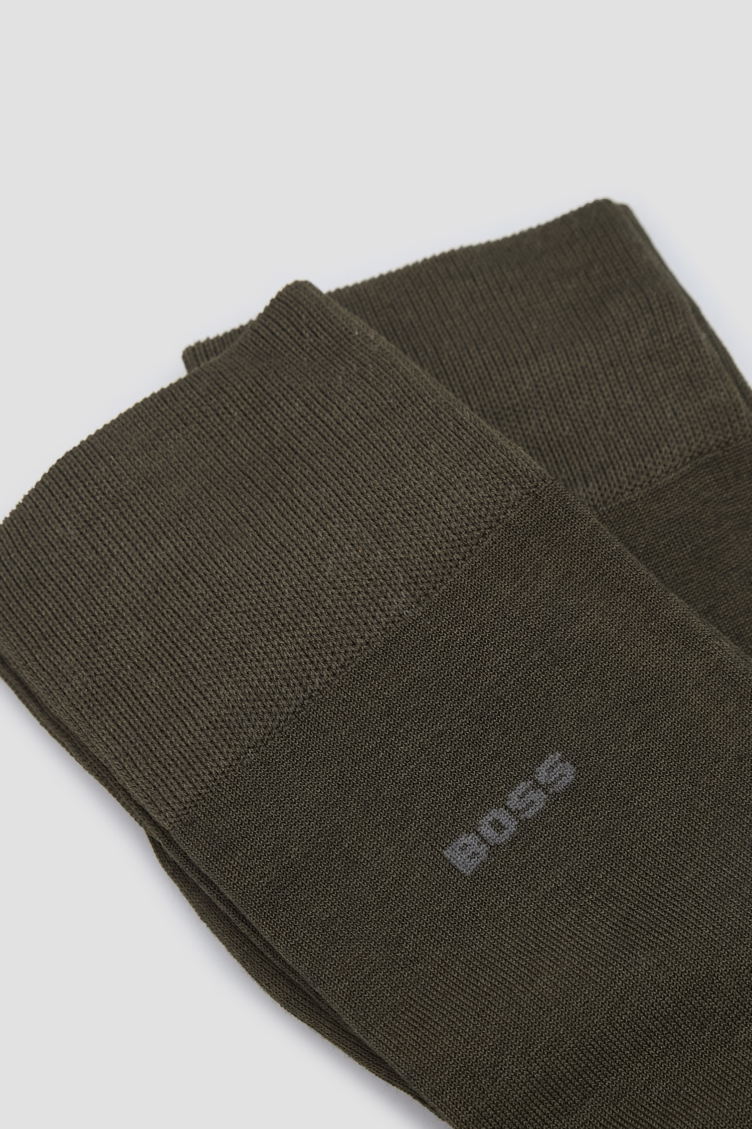 Мужские оливковые носки (2 пары) BOSS 50509433;362