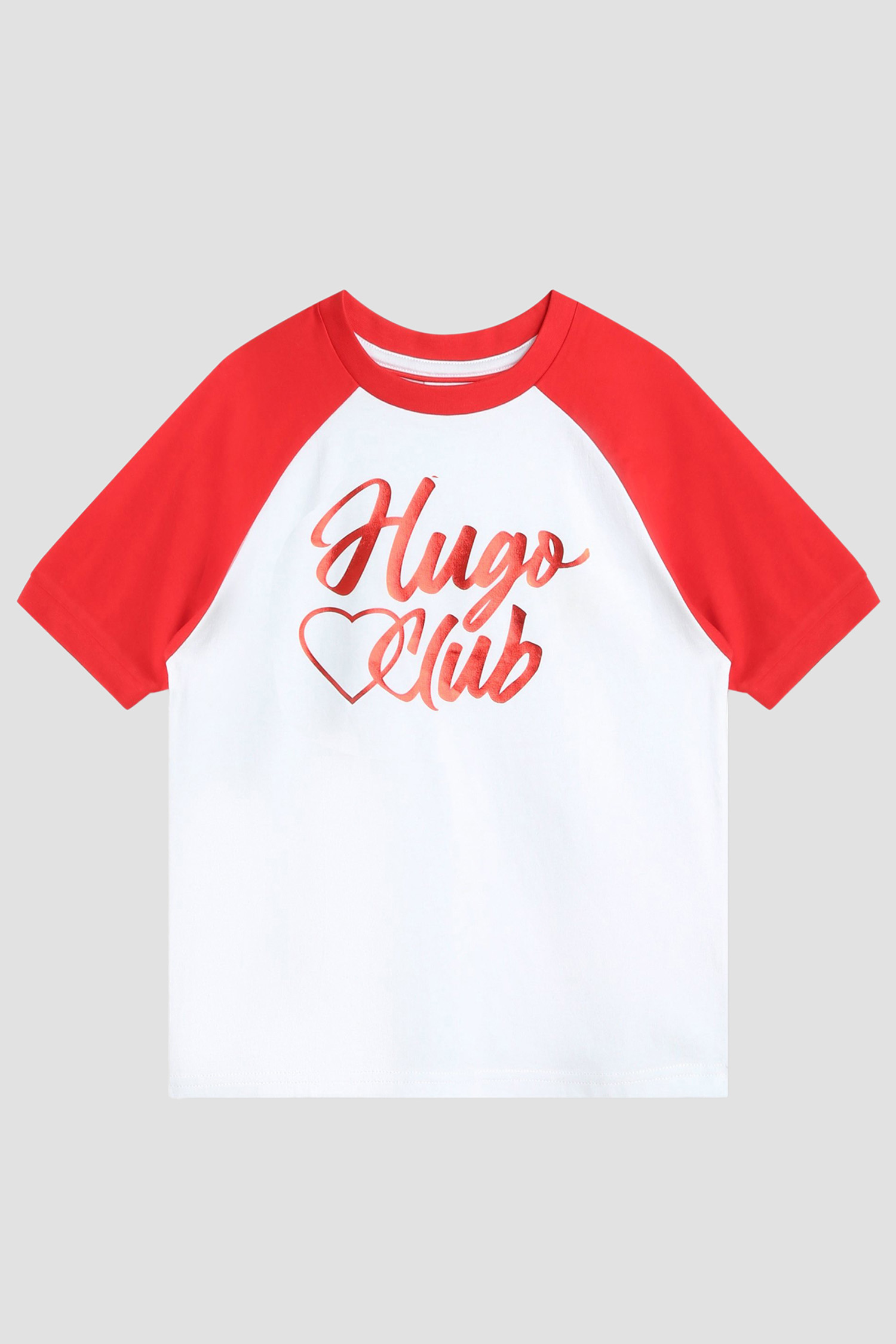 Детская белая футболка HUGO kids G00089;10P