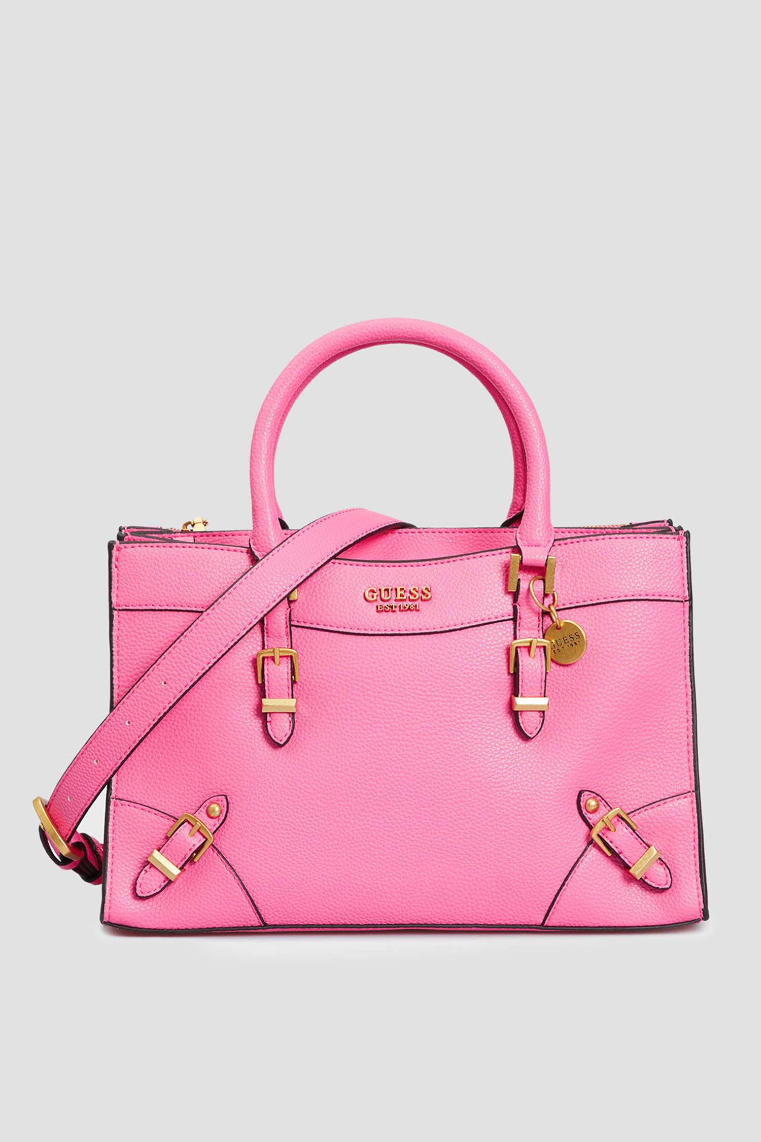 Жіноча рожева сумка Guess HWBA87.44060;WAT